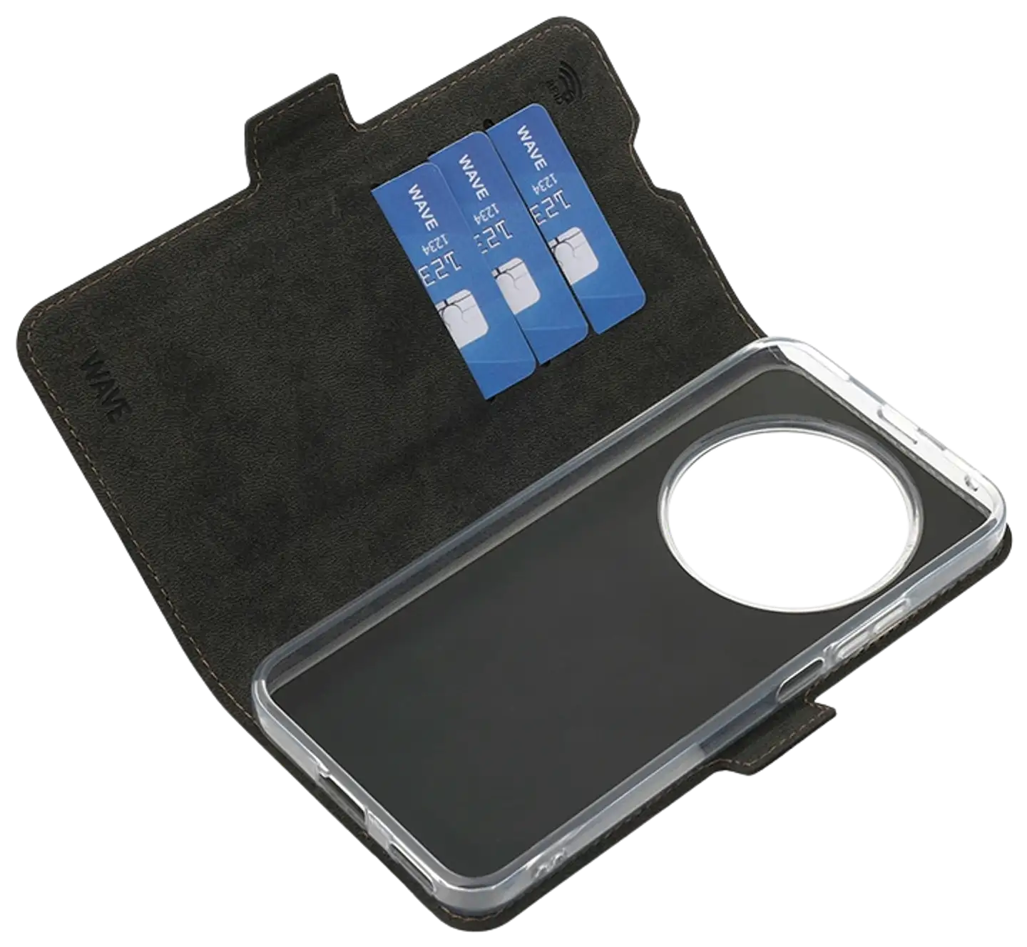 Wave Book Case, Honor Magic8 Lite 5G, Taupe - 4