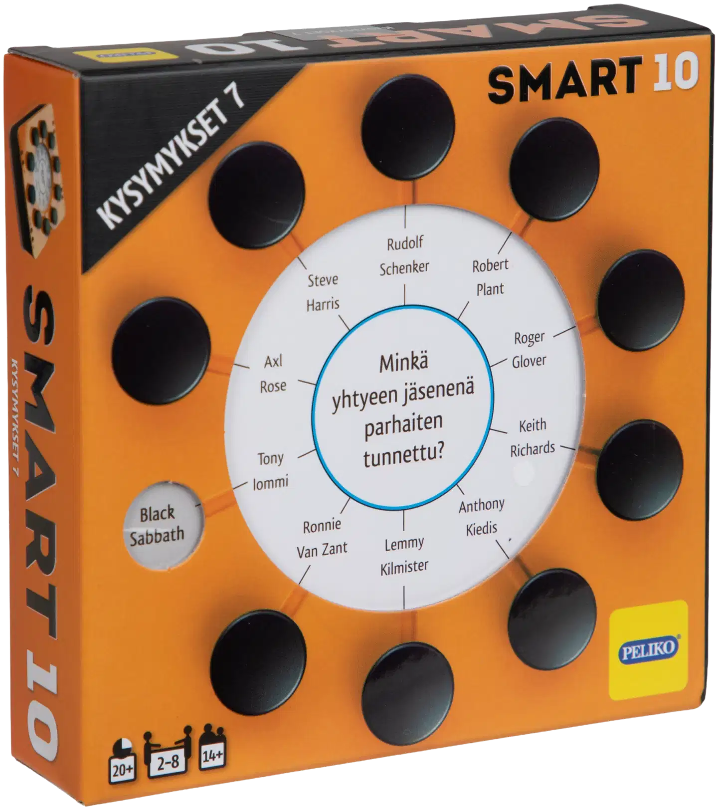 Peliko tietopeli Smart10 kysymykset 7 - 1
