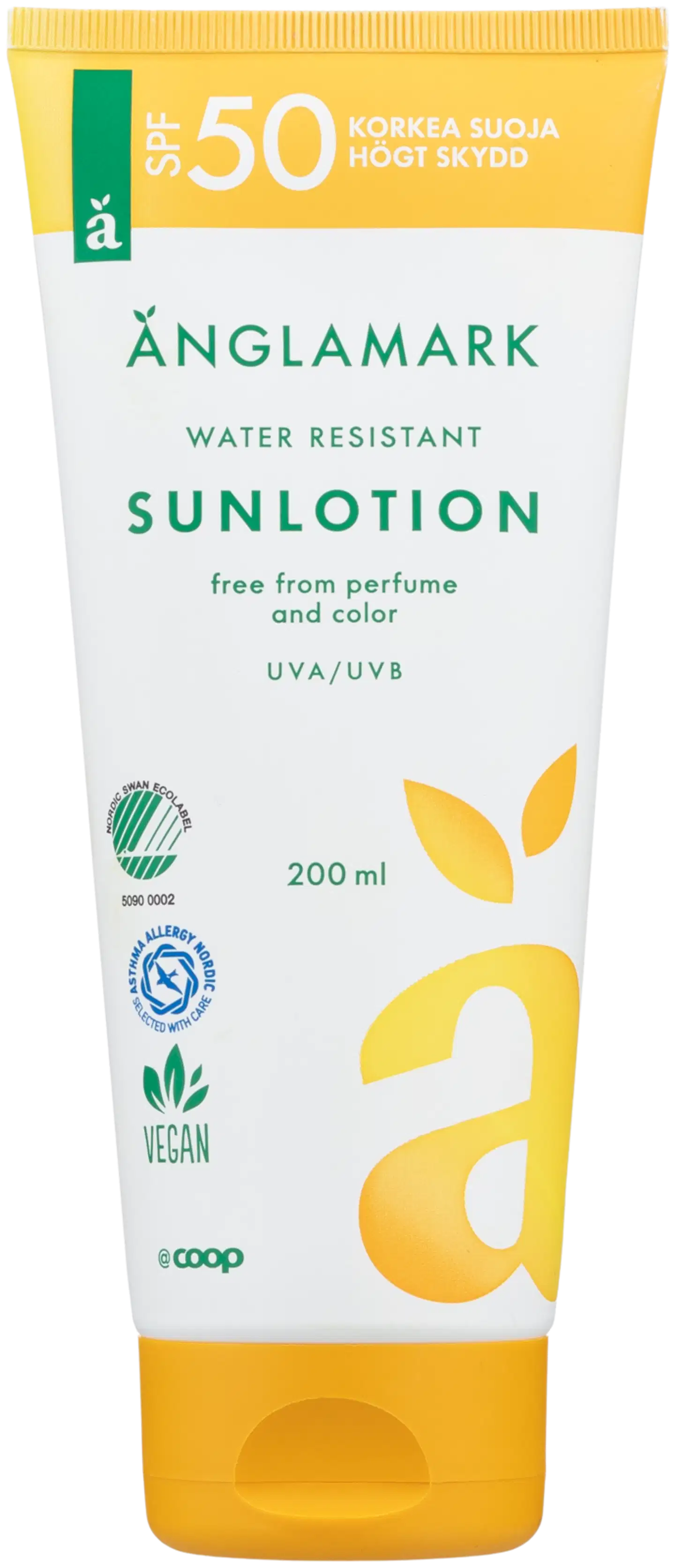 Änglamark aurinkovoide spf50 200 ml