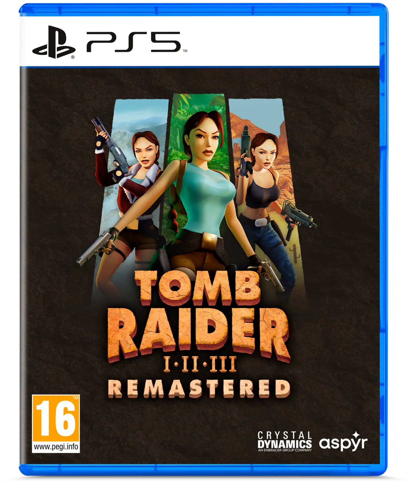 PS5 Tomb Raider I-III Remastered