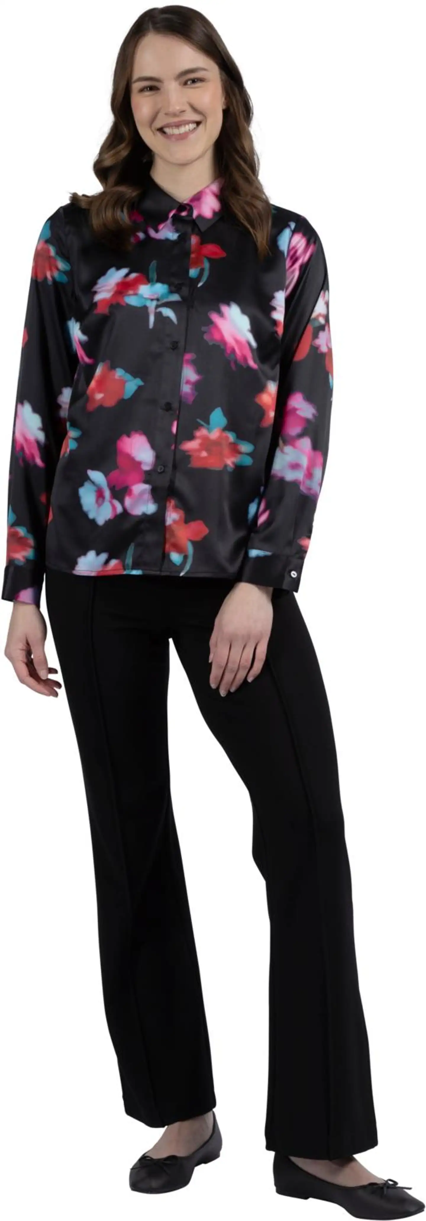 London Fog naisten satiinipusero 228L260303 - Multicolor - 5