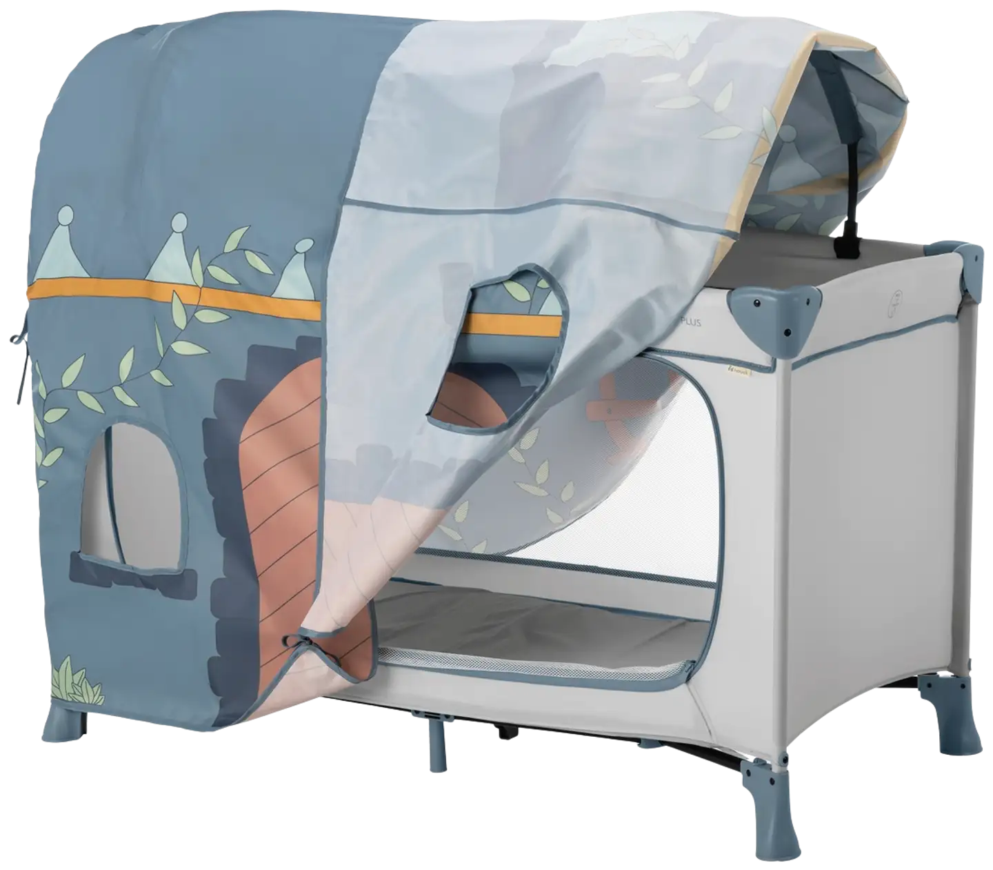 Hauck päällinen matkasänkyyn Travel Bed palatsi - 6