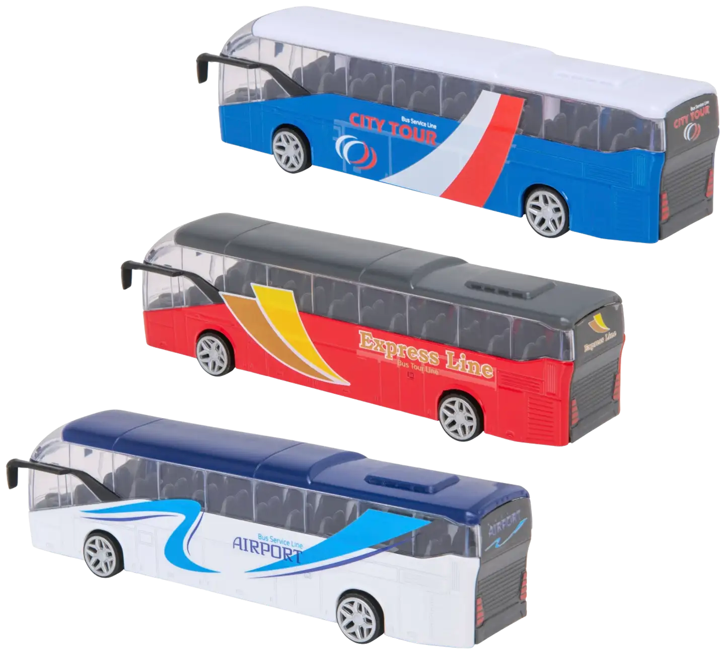 Teamsterz lelu Street Kingz Die-Cast City Coach linja-auto - 1