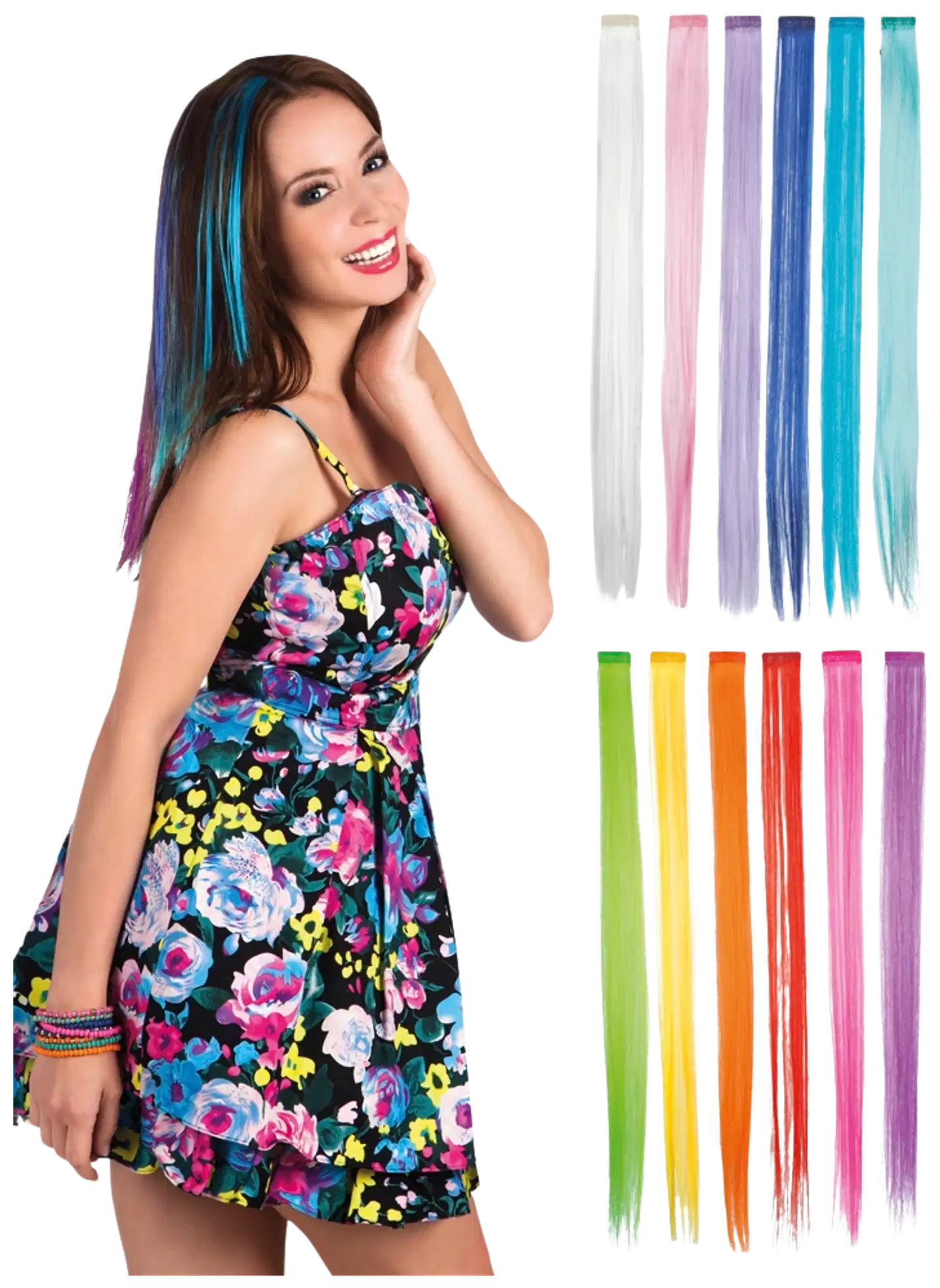 Hiuslisäke värilajitelma - 1