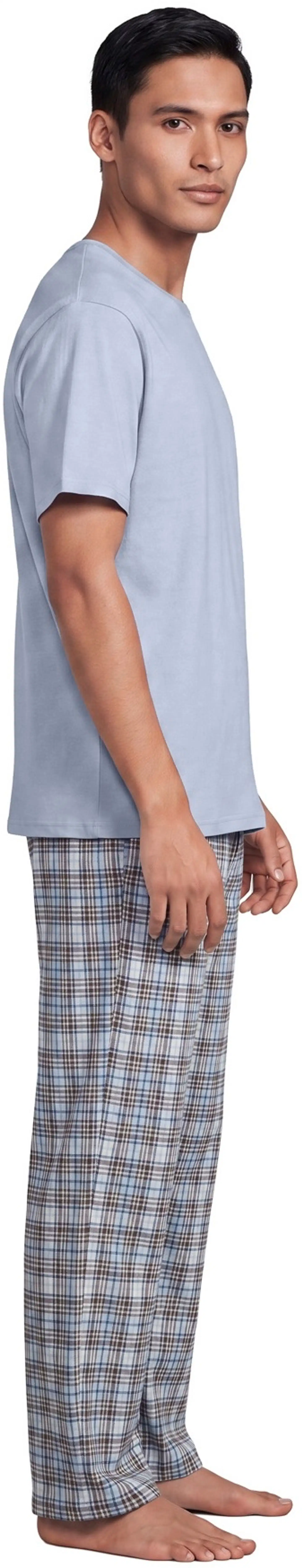 Reino&Aino miesten pyjama - BLUE - 8