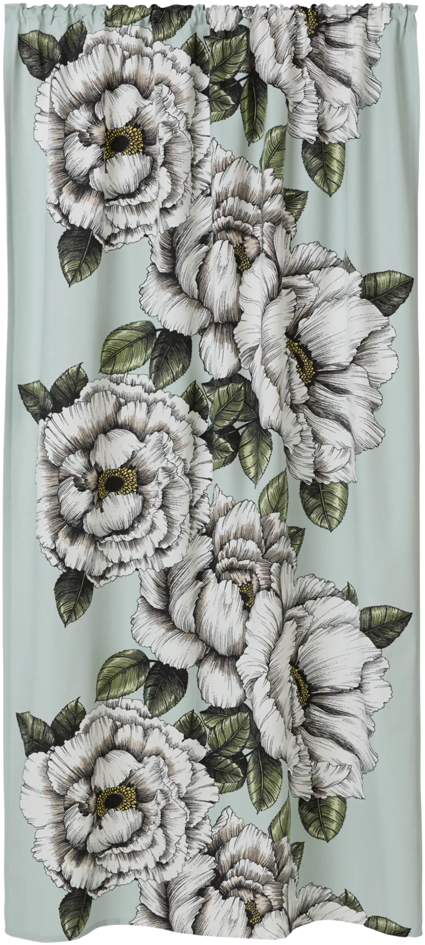 Vallila sivuverho Alma 140x250 cm sage