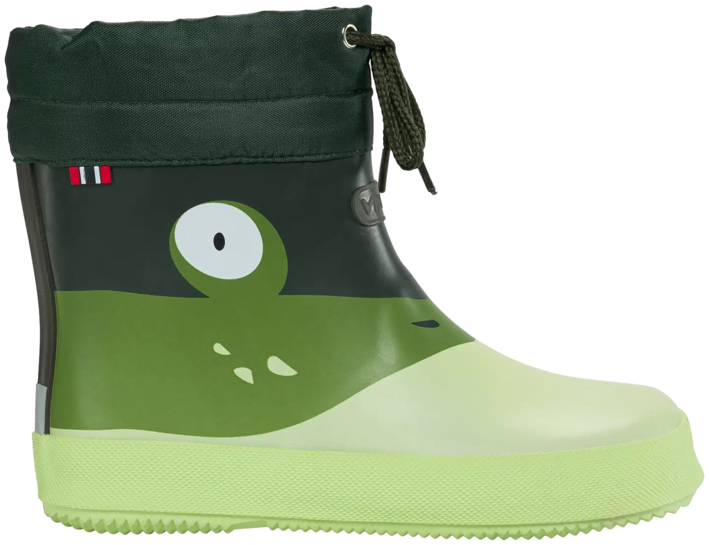 Viking lasten paljasjalkakumisaapas Alv Barefoot Paw Green - Light green/green - 1