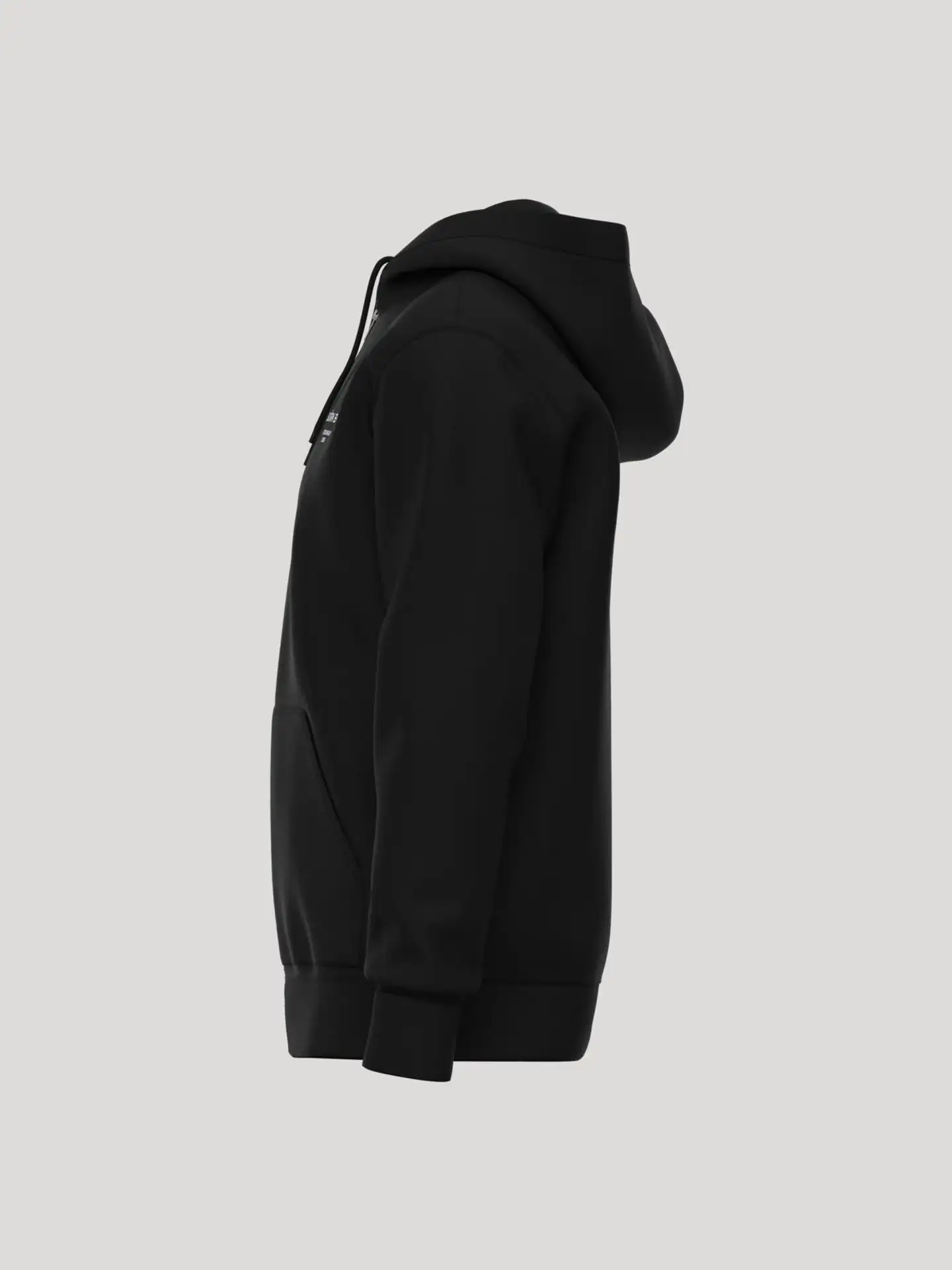 Björn Borg miesten vetoketjullinen huppari Essential 1 - Black beauty - 4