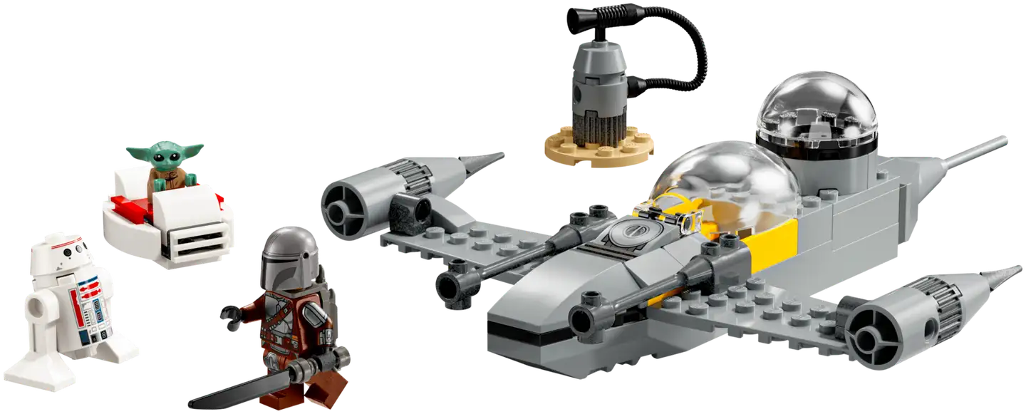 LEGO® Star Wars TM 75410 Mandon ja Grogun N-1-tähtihävittäjä - 4