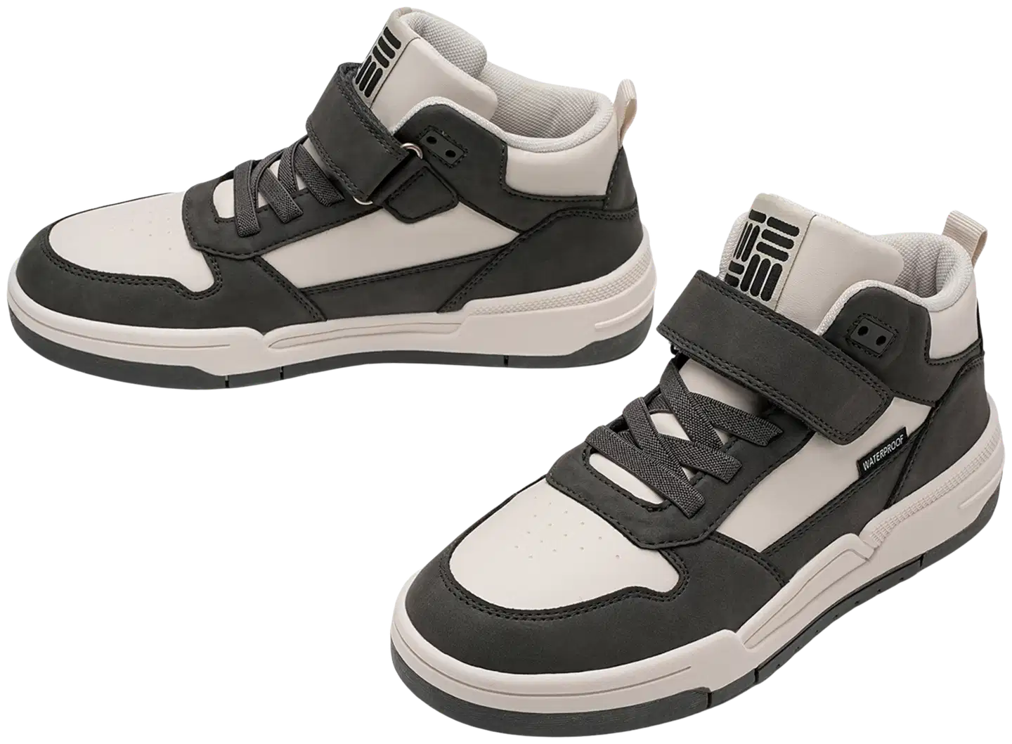 Dinsko lasten vedenpitävät kengät Oxford WP Mid 344740 - Grey multicolore - 2