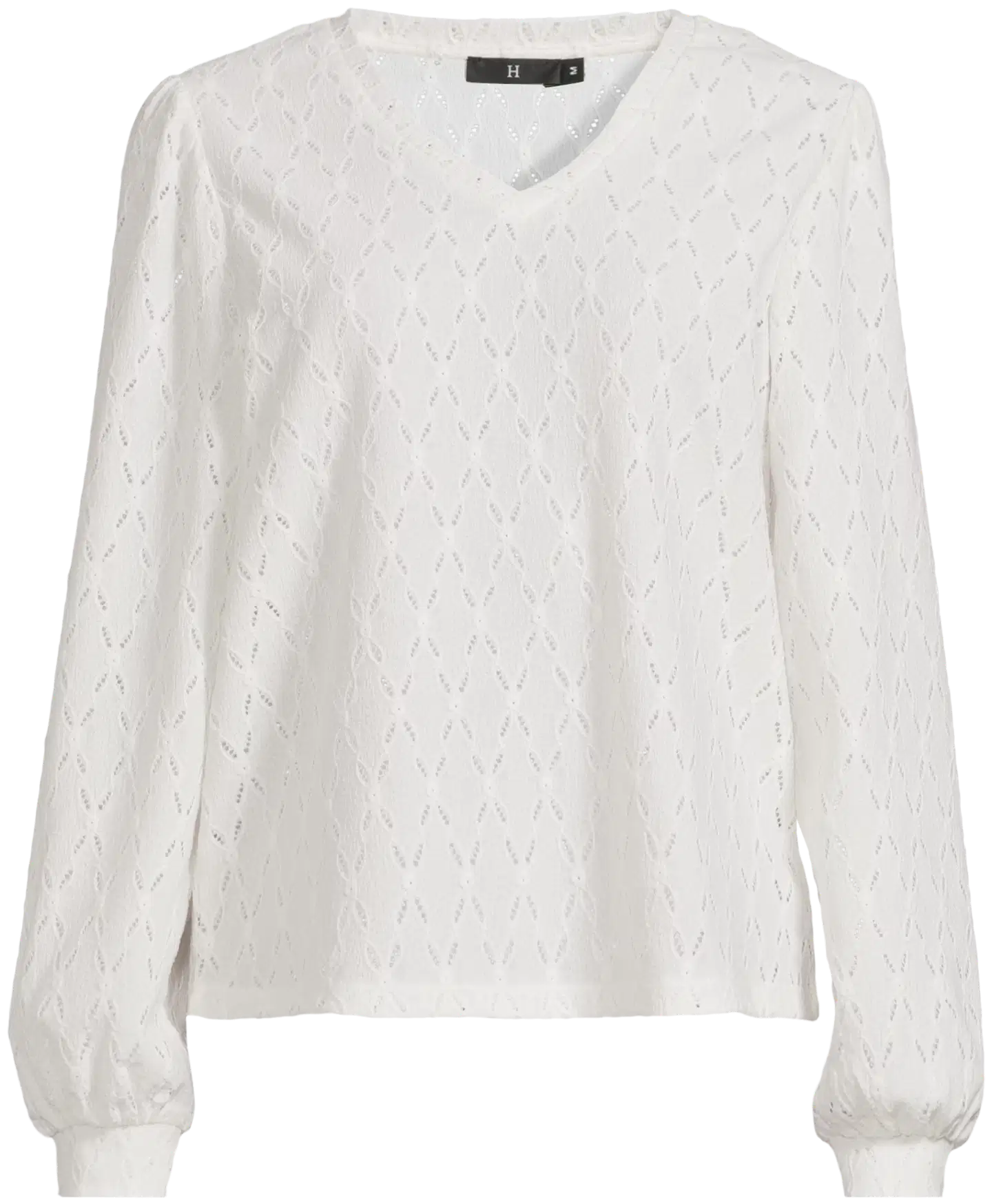 House naisten pusero Lace 213H262907 - white - 2