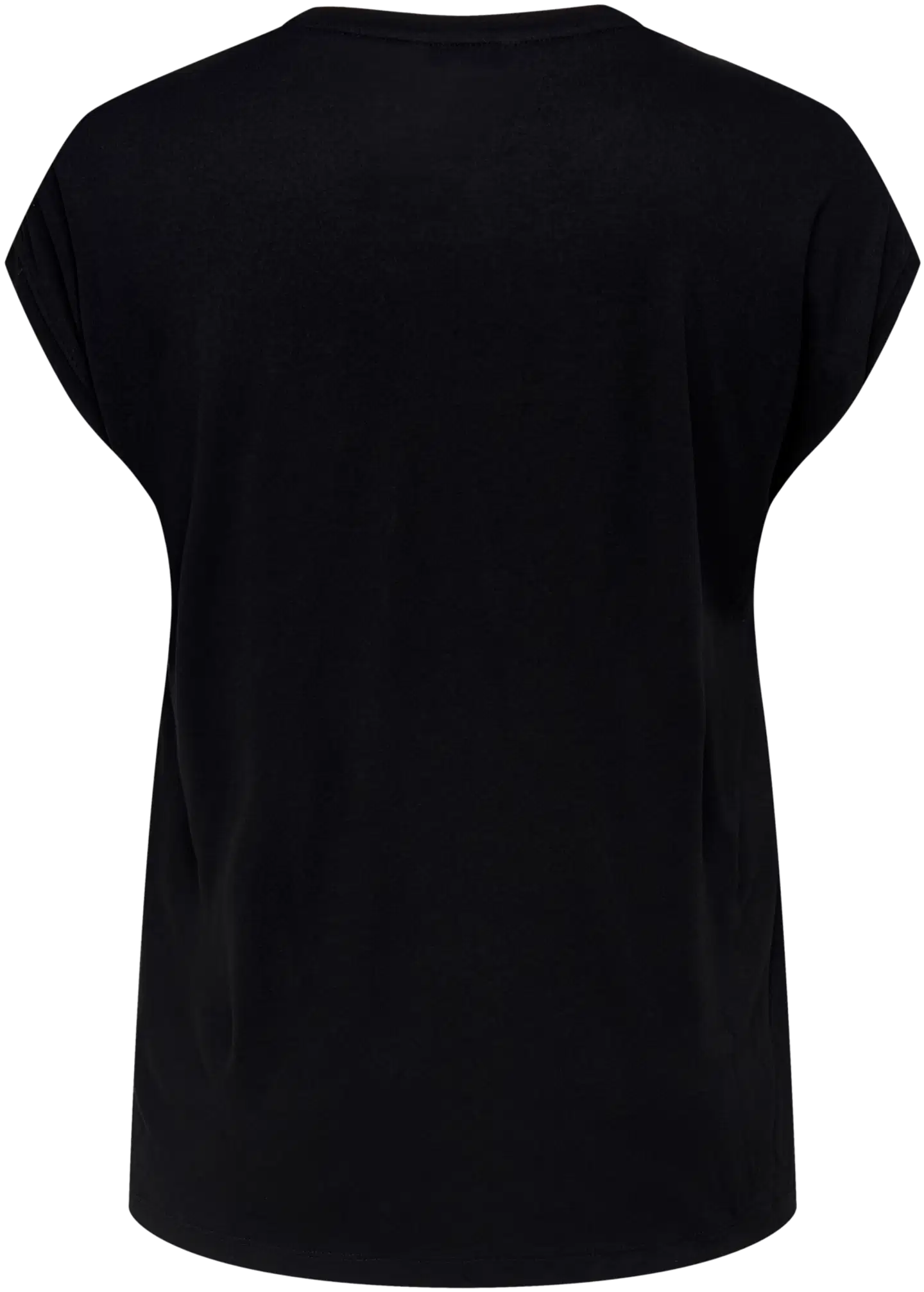 Only Carmakoma naisten trikootoppi pitsisomisteella Carflake - Black - 2