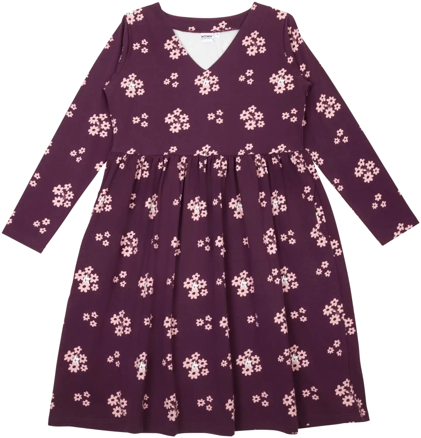 Muumi naisten mekko Hely Kaipaus 592245 - luumu - 1