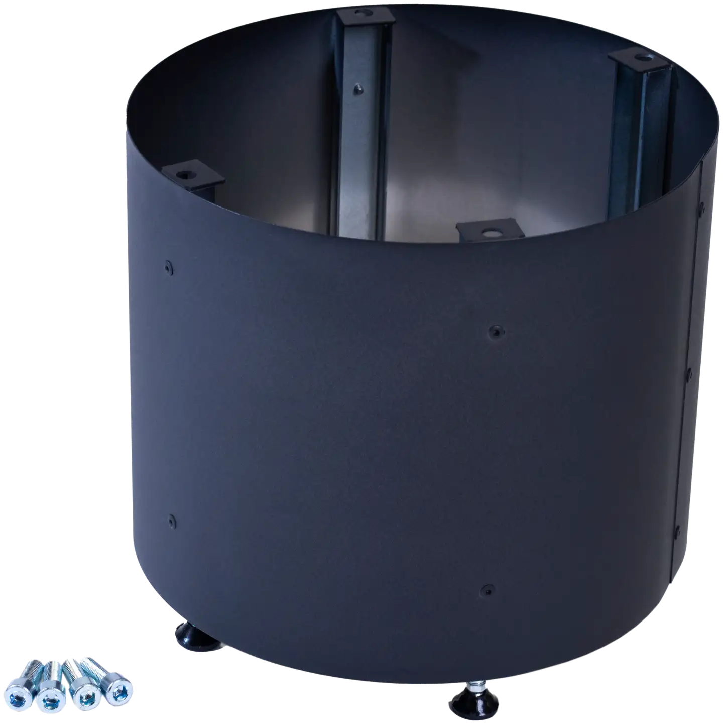 Mondex korotusosa 30 cm Mondex Tahko 6,6/9 kW kiukaille, musta