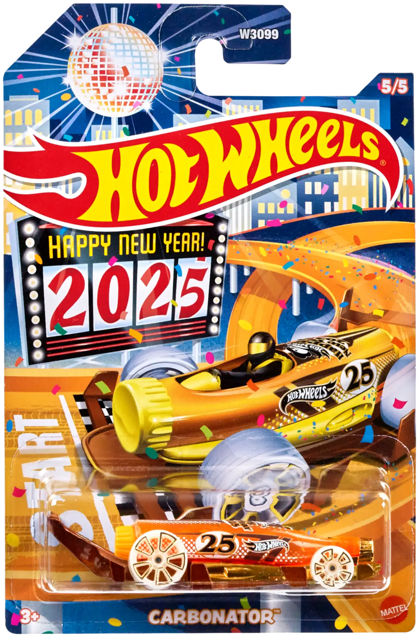 Hot Wheels Winter -pikkuauto - 2