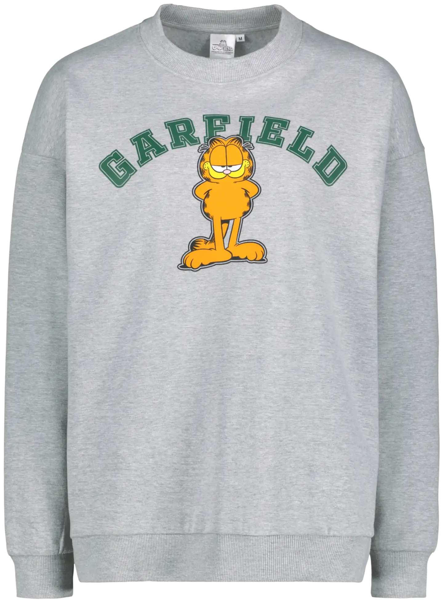 Garfield naisten collegepusero GAR685056 - Light grey mel. - 1