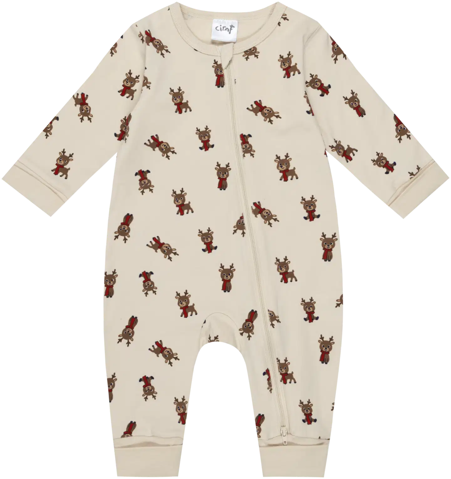 Ciraf vauvojen pyjama Pikku Poro 250B262945 - reindeer aop - 1
