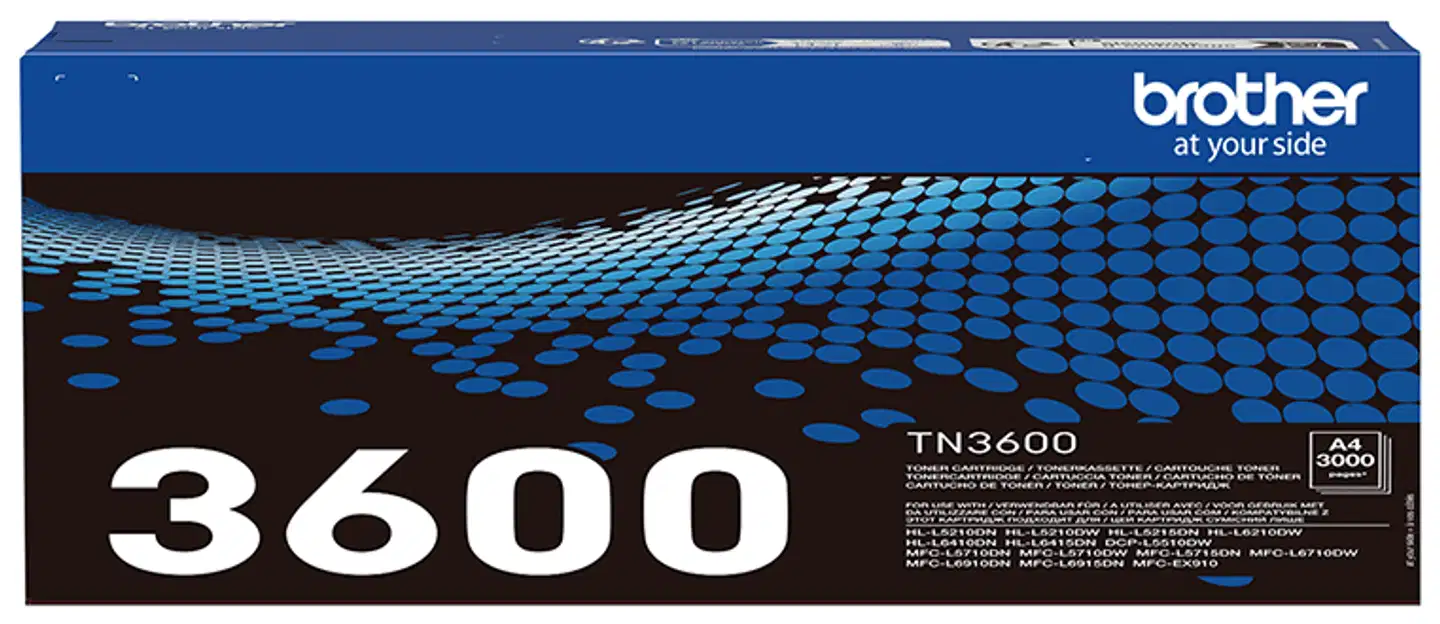 Brother laservärikasetti TN3600 musta - 4