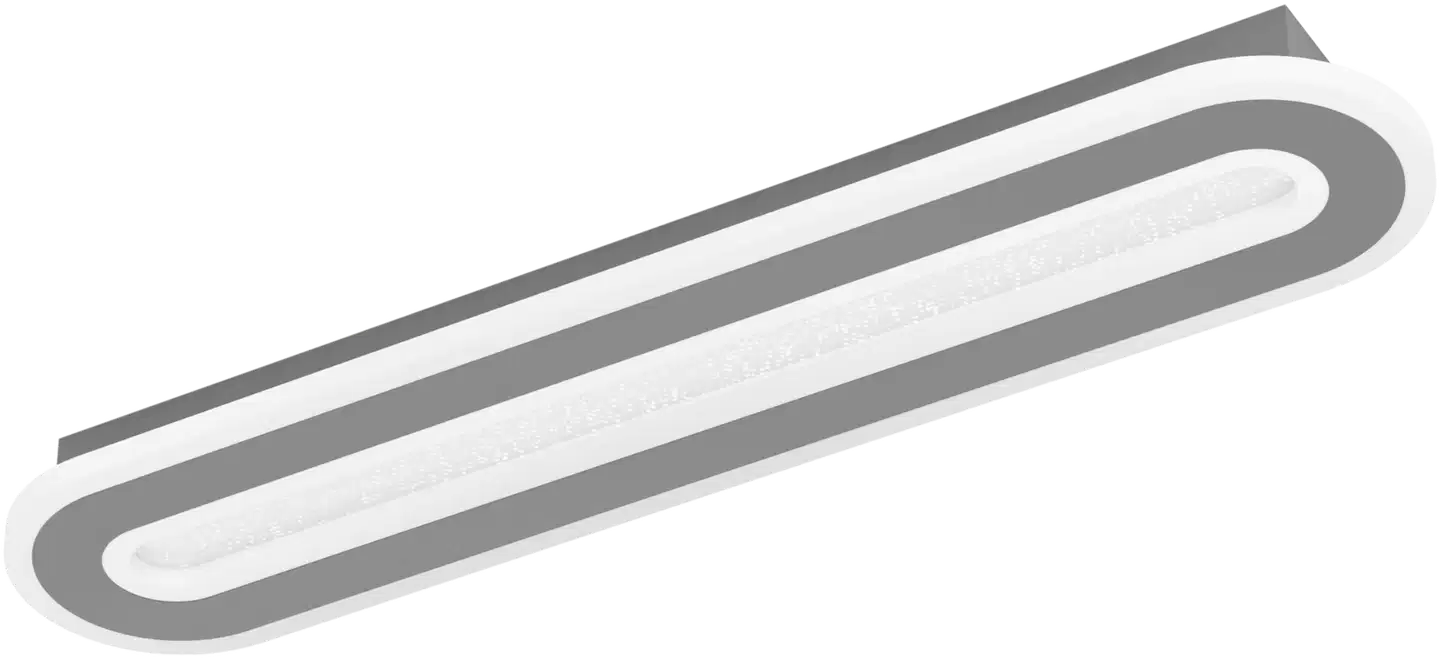 EGLO kattovalaisin Macchioni LED 20W CCT 55x12 cm musta/valkoinen - 1