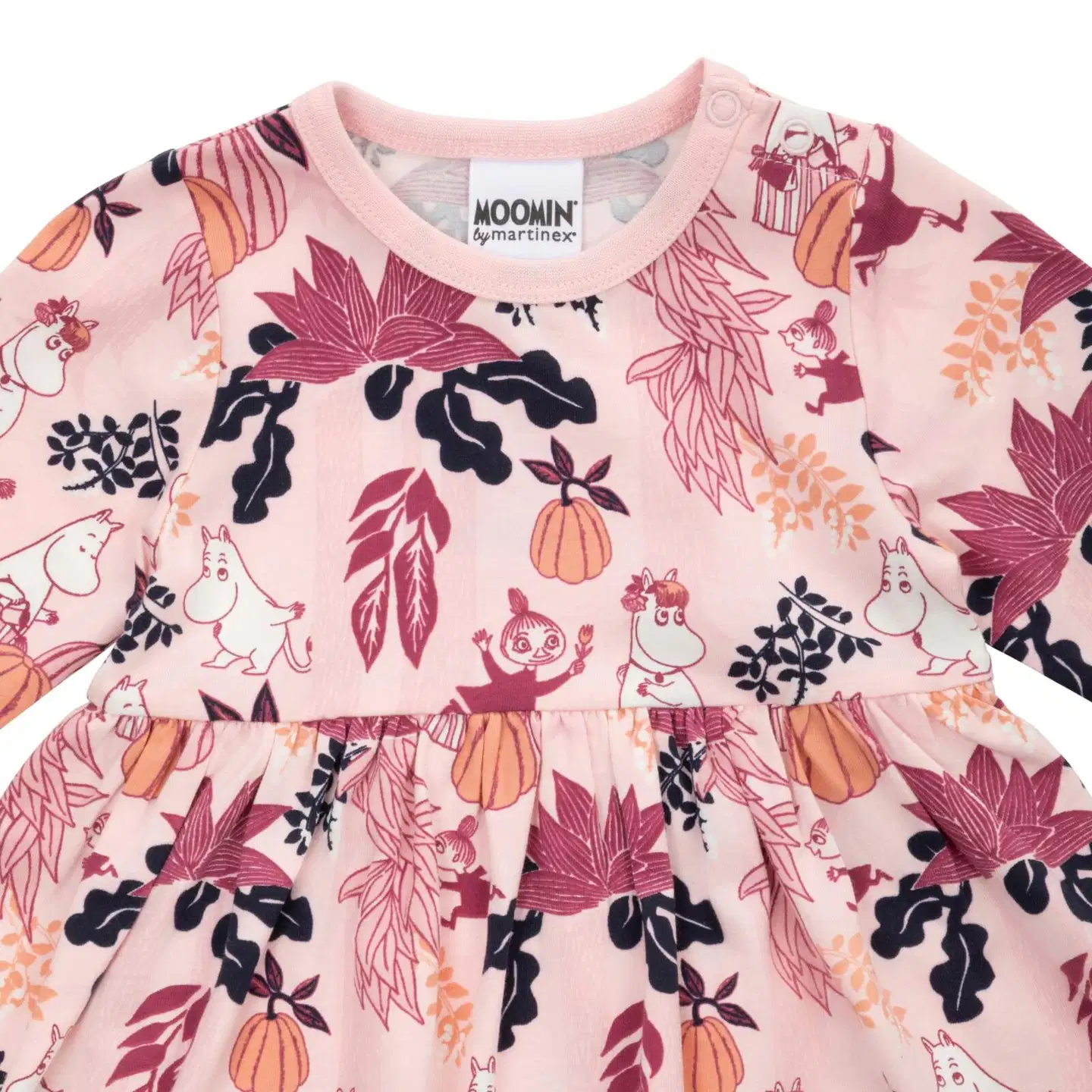 Muumi vauvojen bodymekko Kurpitsa 592421 - roosa - 2