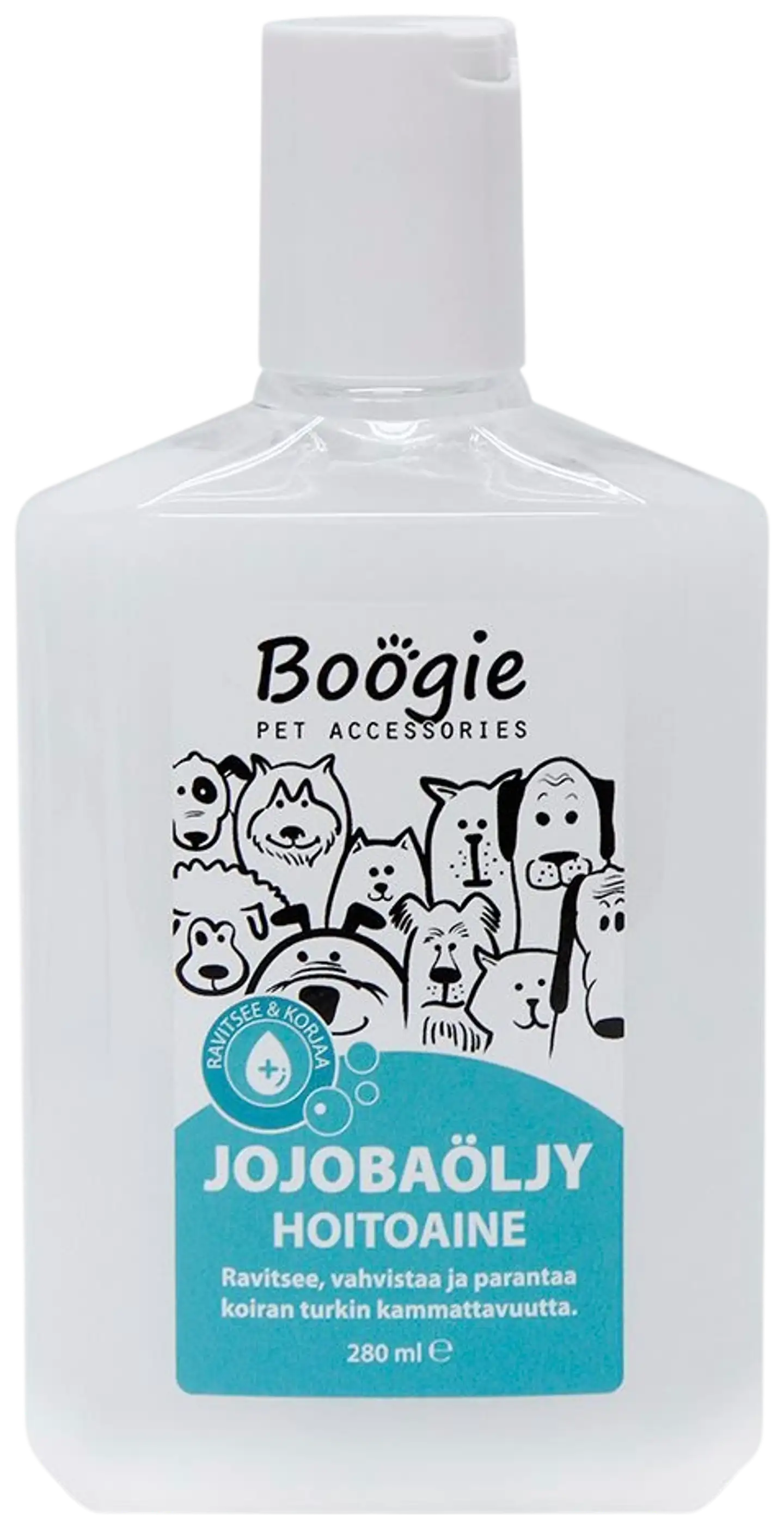 Boogie Jojobaöljy Hoitoaine, 280 ml