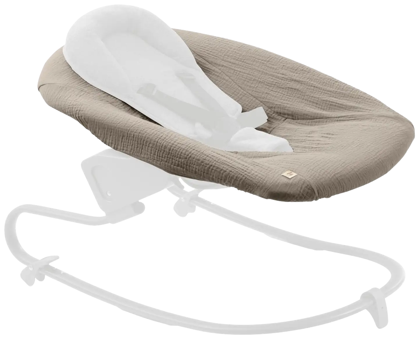 Hauck suojapäällinen sitteriin Baby Bouncer beige - 3