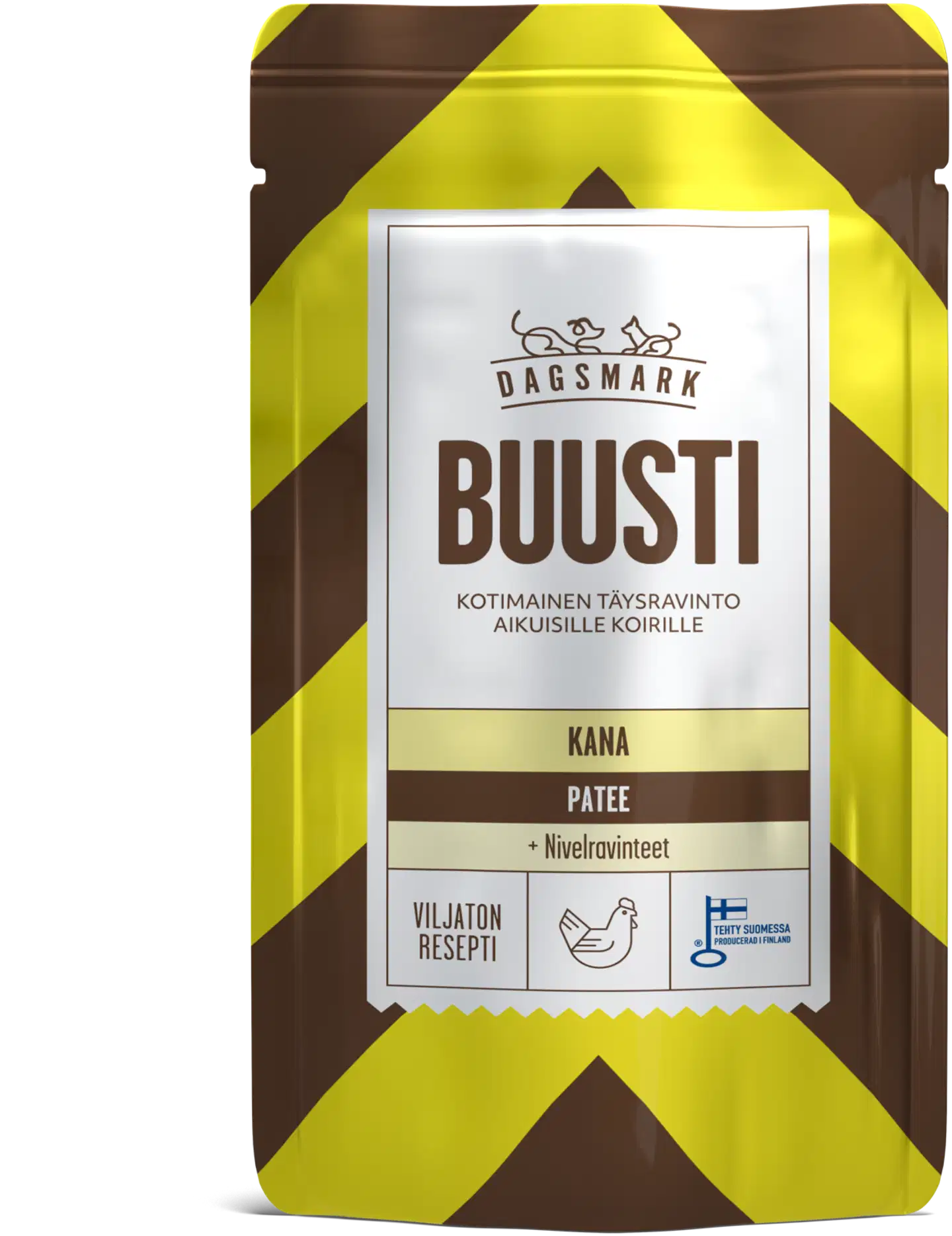Dagsmark BUUSTI kana patee täysravinto aikuisille koirille 90 g