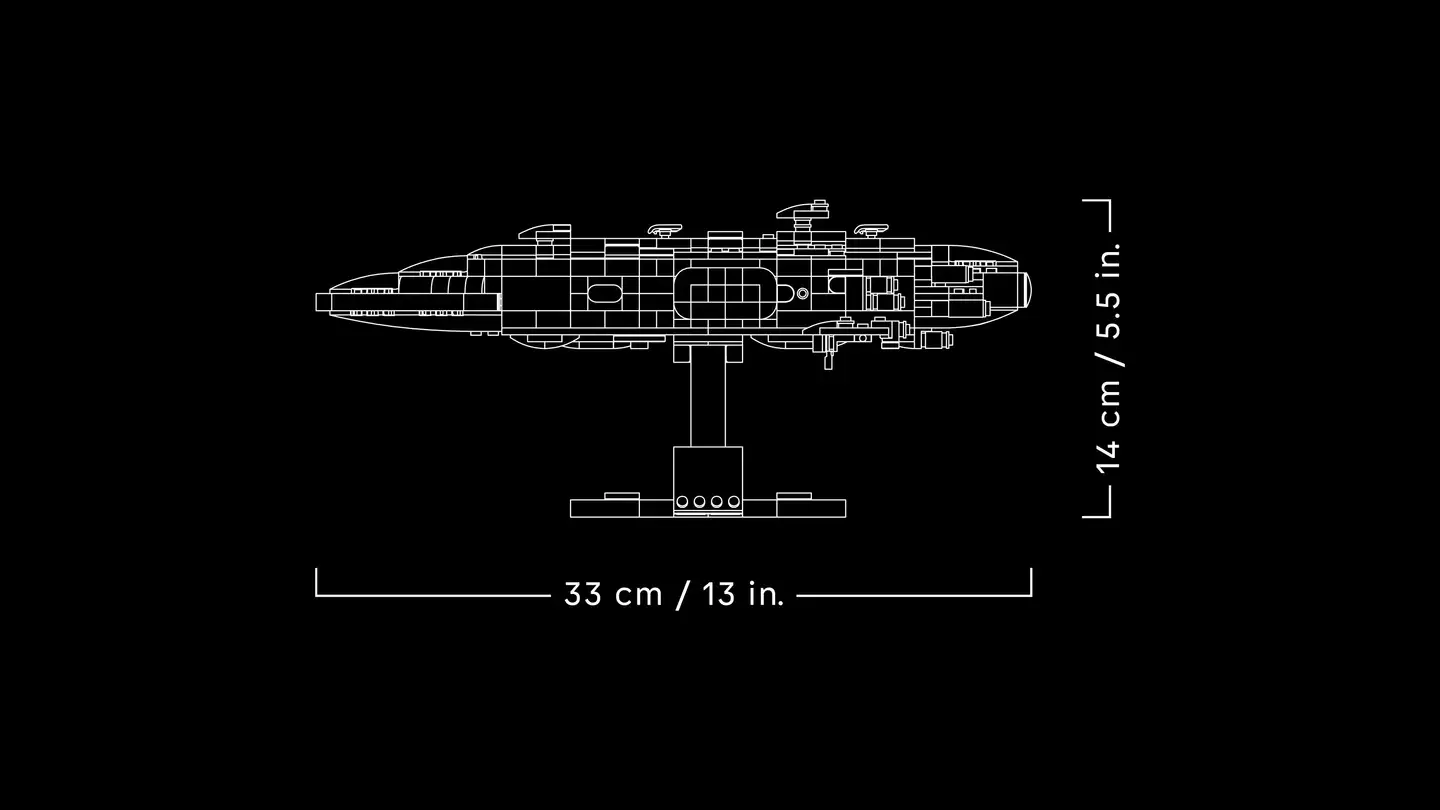 LEGO® Star Wars TM 75405 Home One ‑tähtiristeilijä - 9