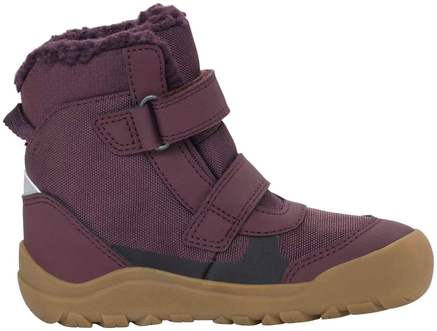 Viking lasten GTX talvikengät Spruce Barefoot - Wine - 3