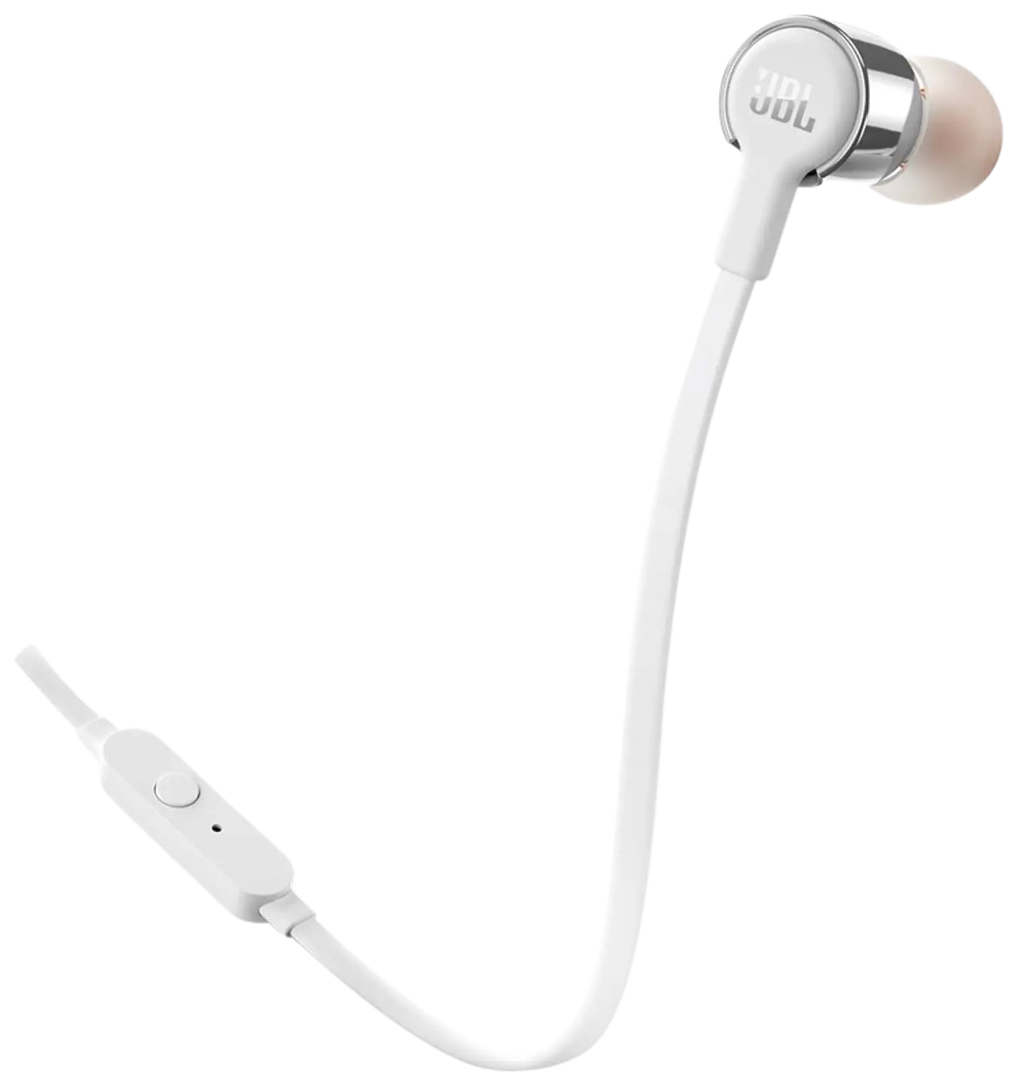 JBL nappikuulokkeet mikrofonilla T210 harmaa - 2
