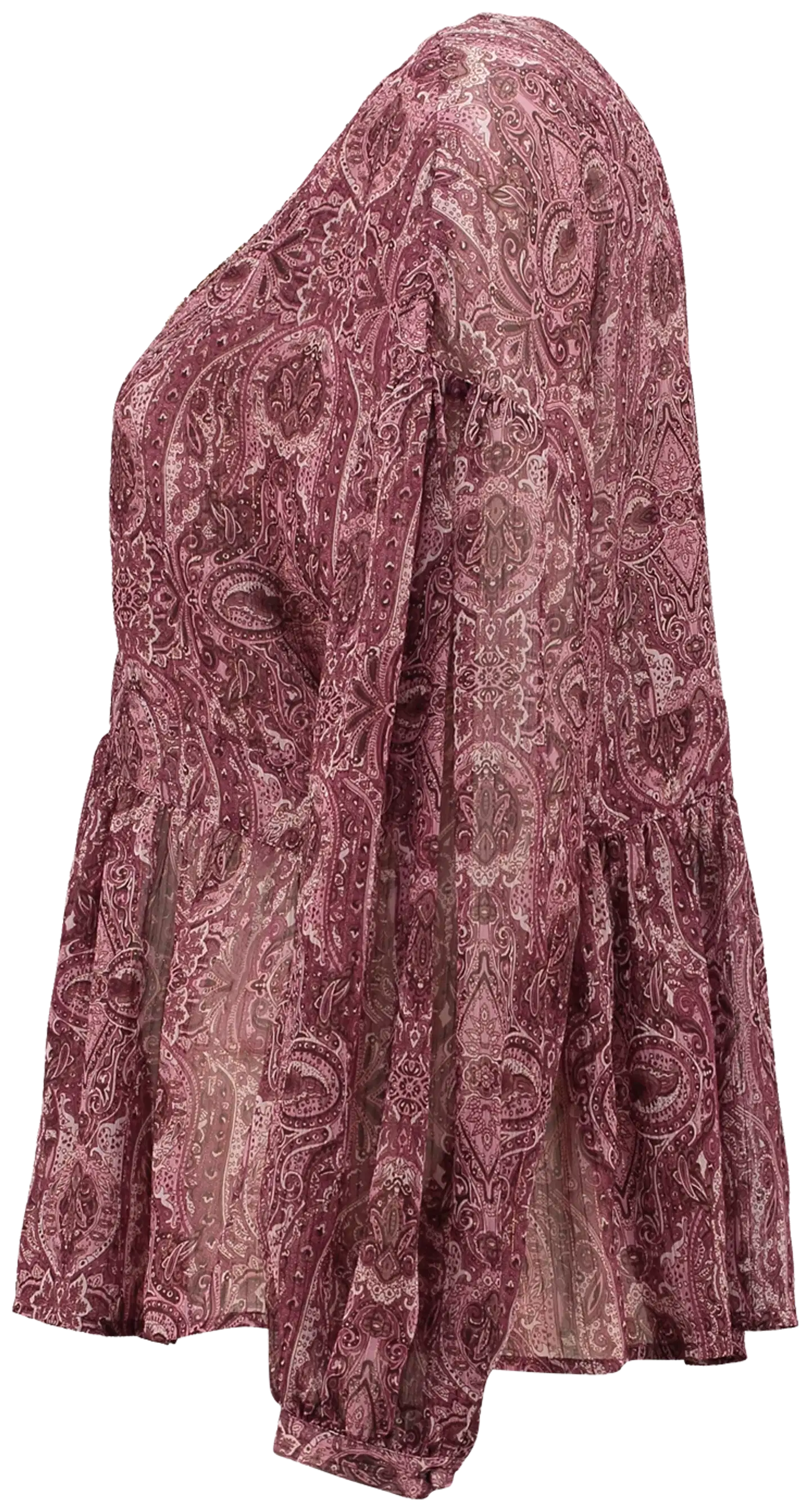 Hailys naisten paita Ch44iara - 8761 dark cherry paisley - 2