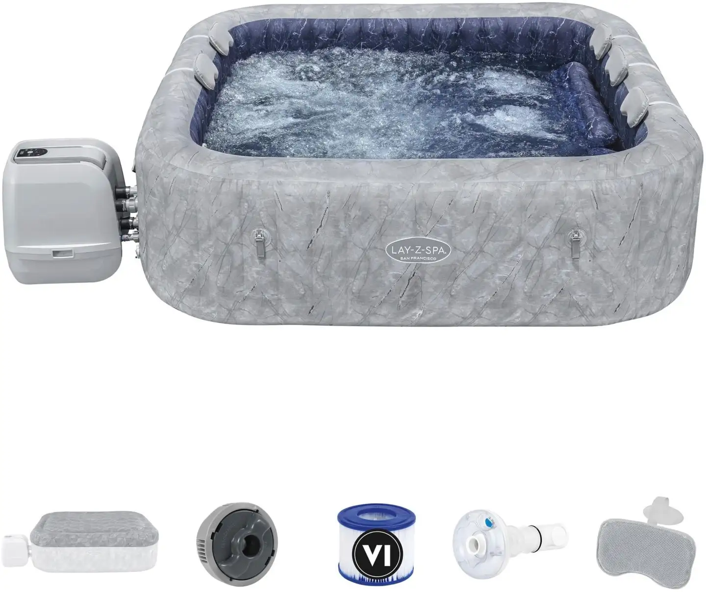 Lay-Z-Spa San Francisco Smart Luxe Hydrojet Pro - 2