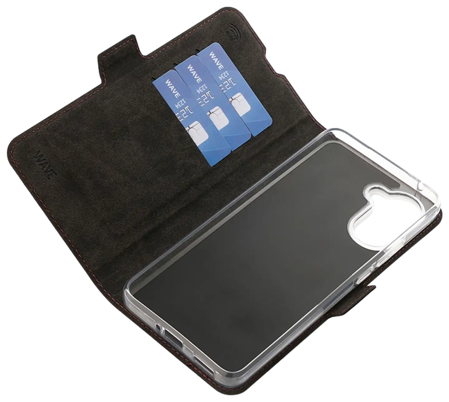 Wave Book Case, OnePlus Nord CE5 5G, Smoky Sangria - 4