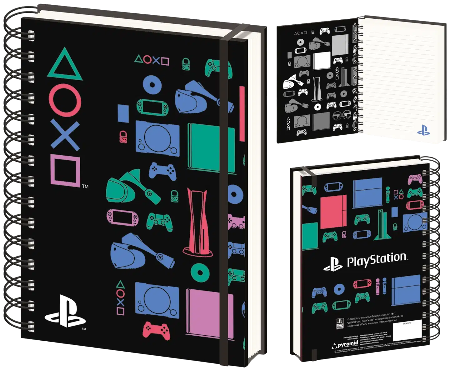 Playstation A5 kierrekansivihko (CLASSIC COLOURS)