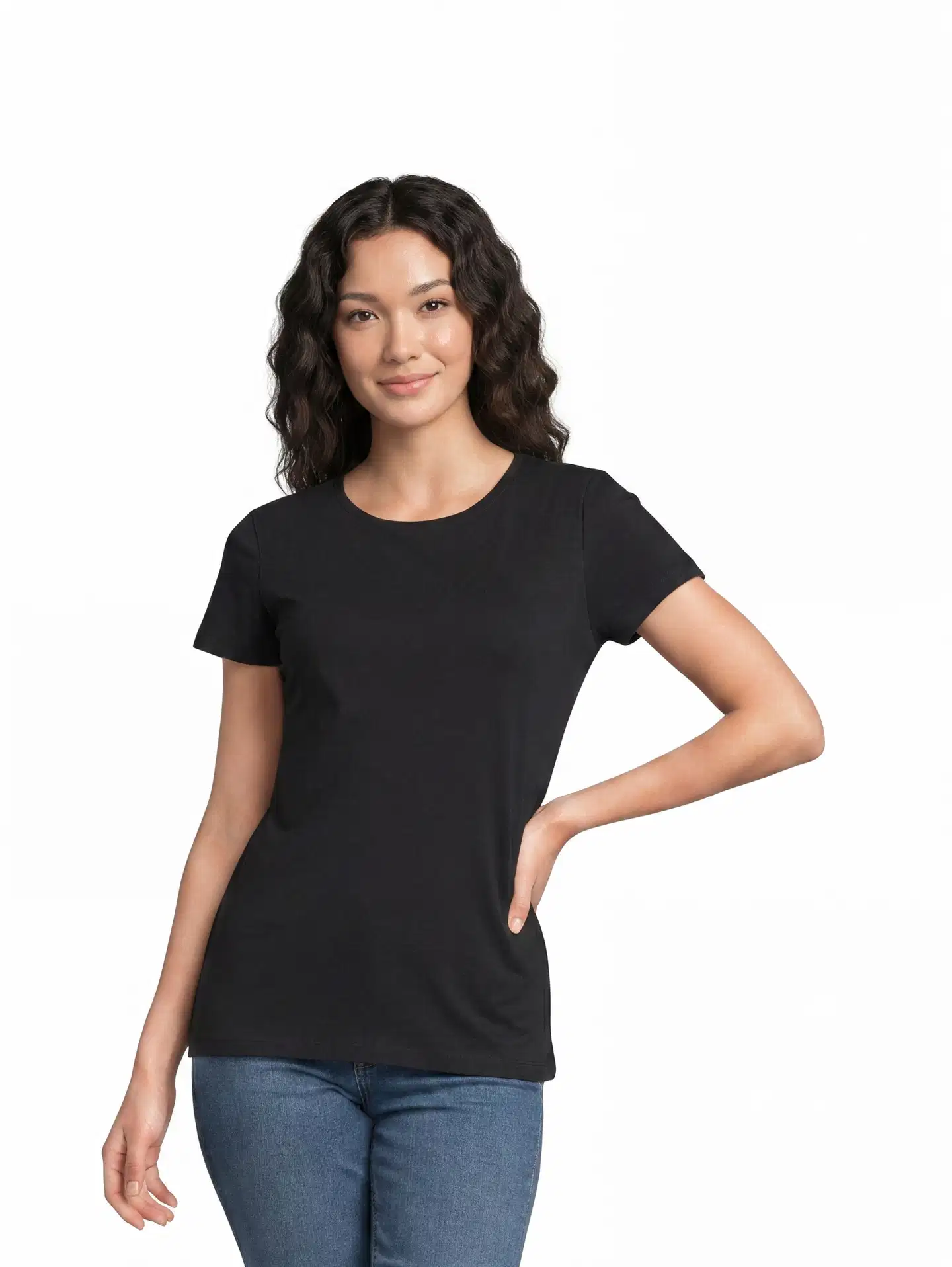 House naisten t-paita Didi-O1 - Black - 1