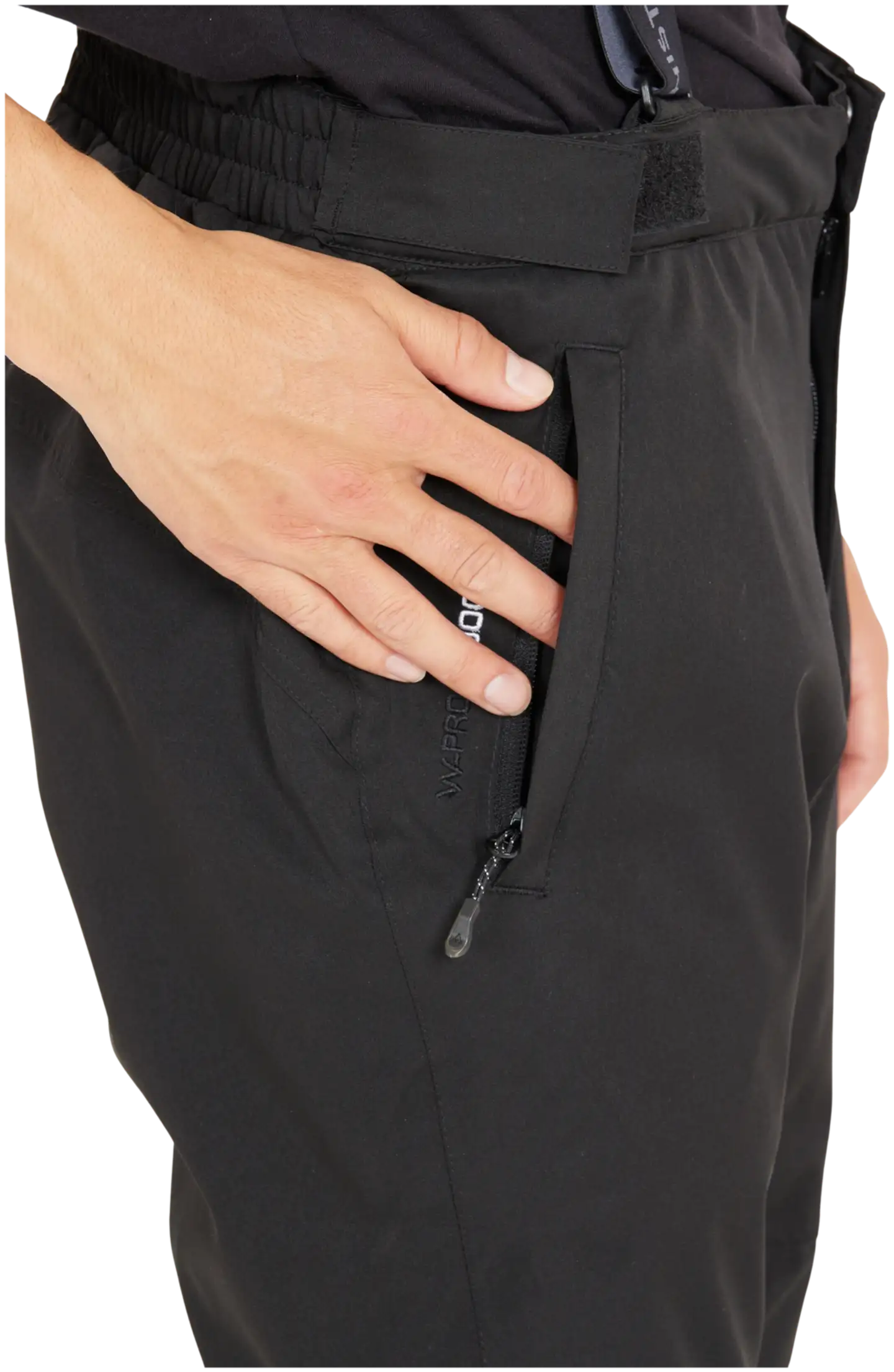 Whistler miesten Gippslang lasketteluhousut - BLACK - 6