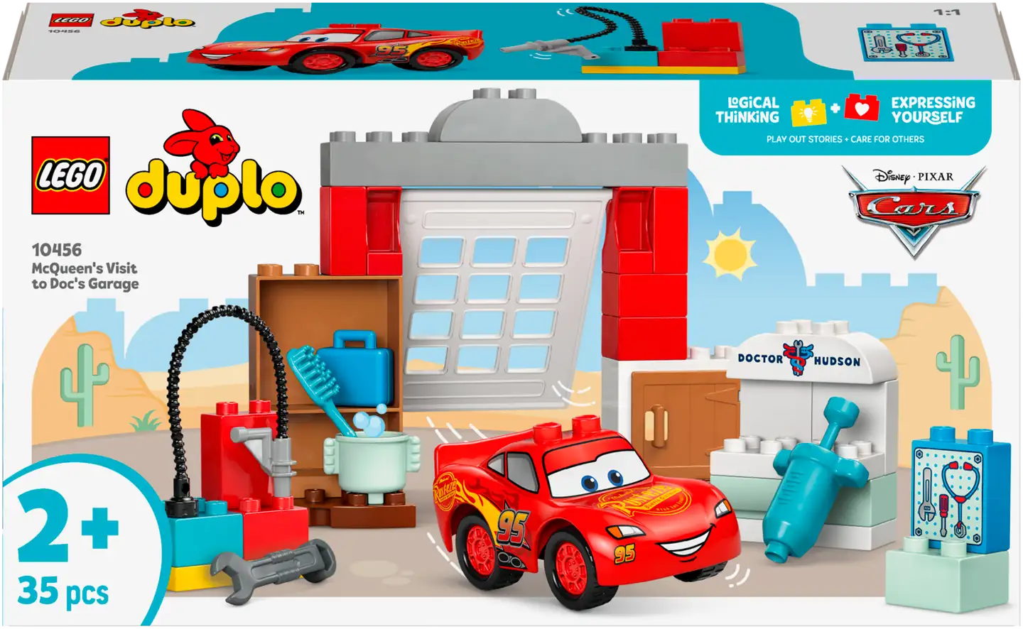 LEGO® DUPLO Disney TM 10456 McQueenin vierailu Docin tallilla - 2