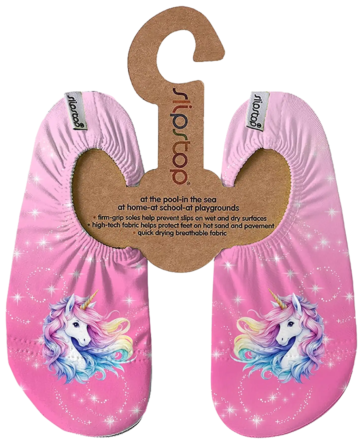 Slipstop lasten tossut Emma - vaalean punainen