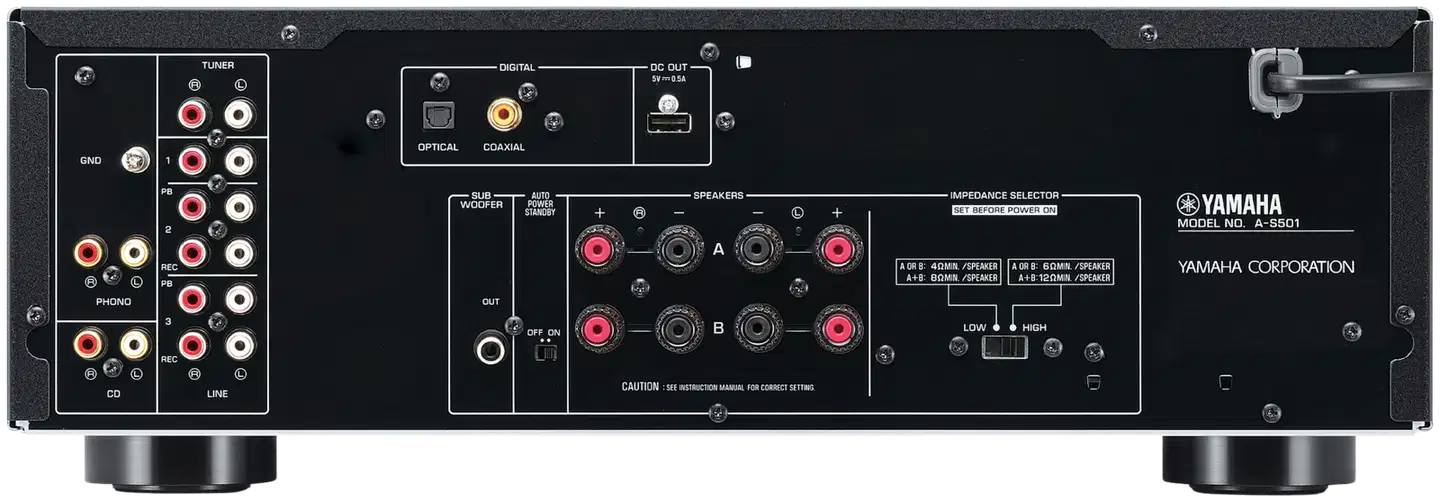 Yamaha HiFi vahvistin A-S501BL - 2