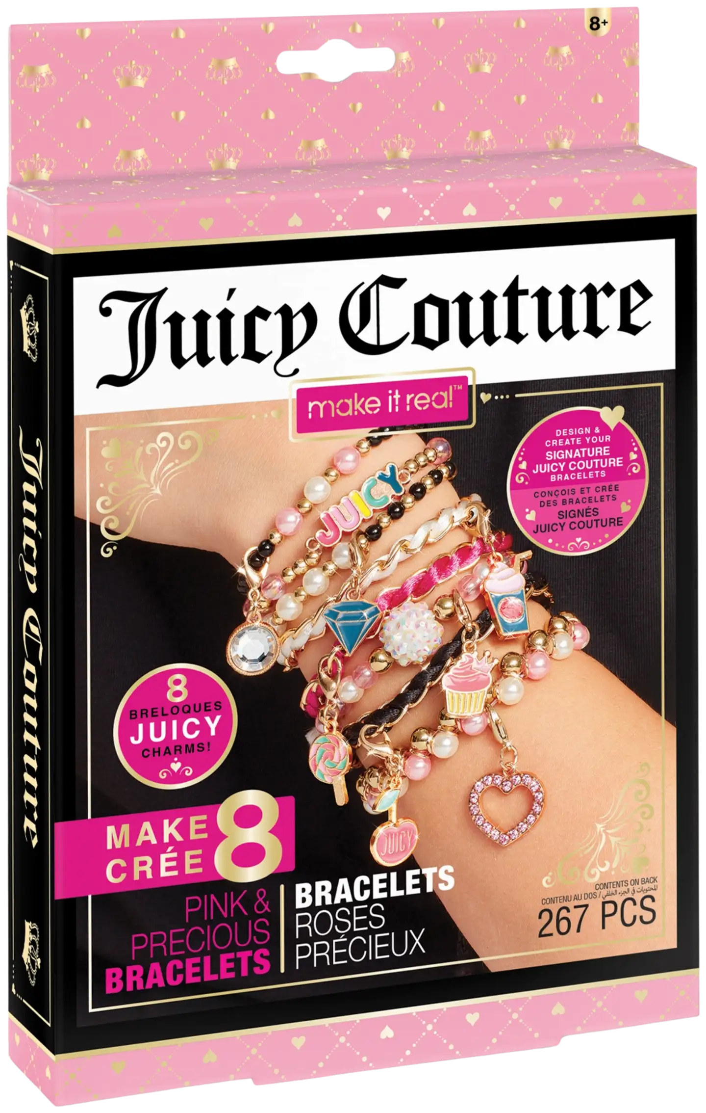 Make It Real Juicy Couture Rannekorujen valmistussetti, erilaisia - 3