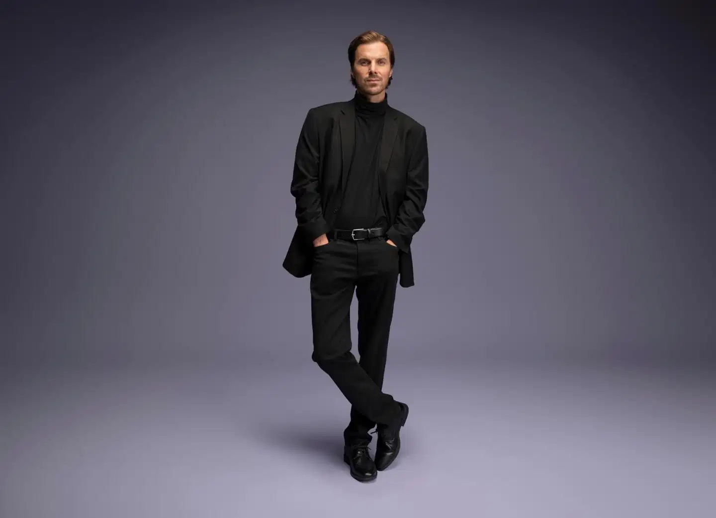 Ecco miesten kävelyjalkine Helsinki 2 - BLACK - 7