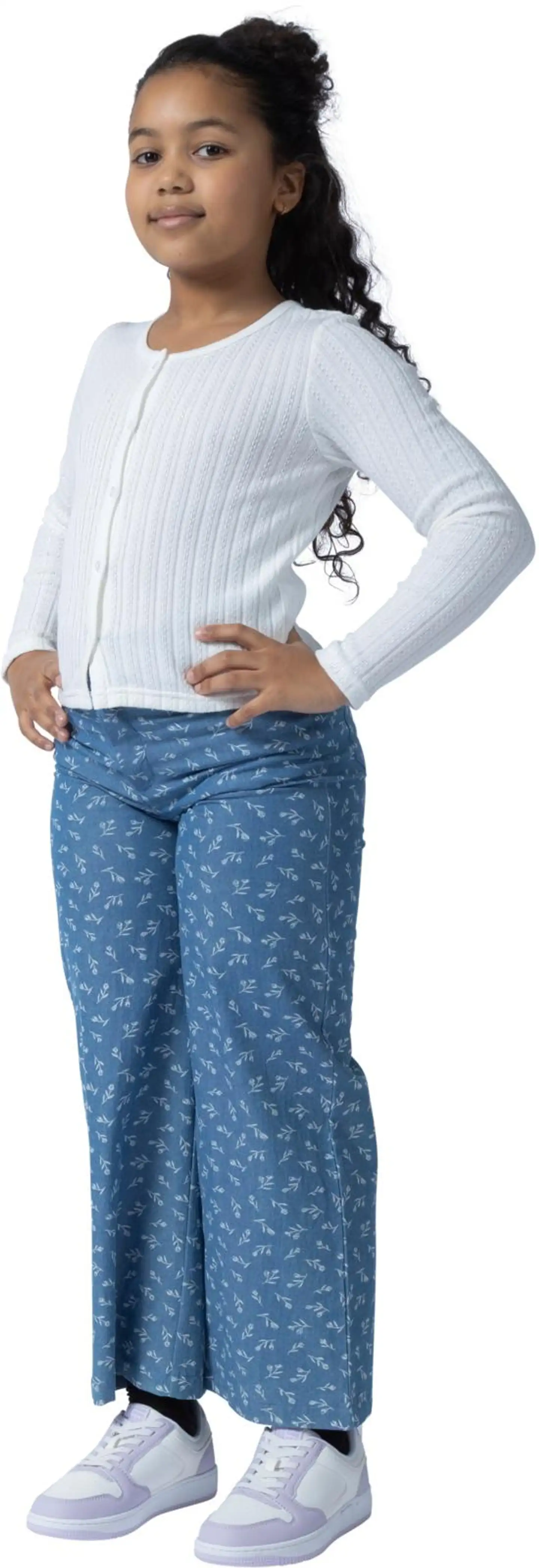 House lasten kuvioidut farkut 23TH032610 - Blue denim - 5