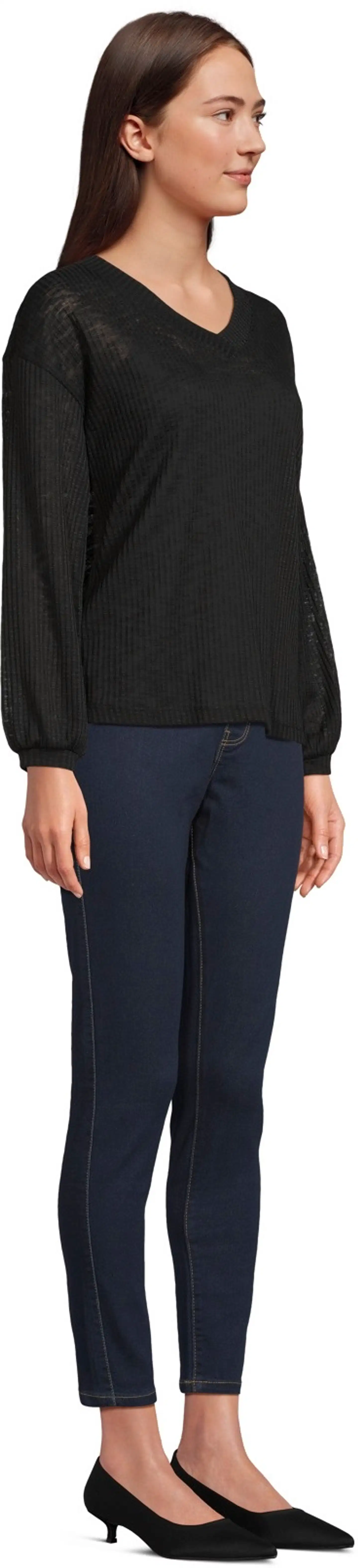 House naisten neulepusero 213H263304 - black - 4
