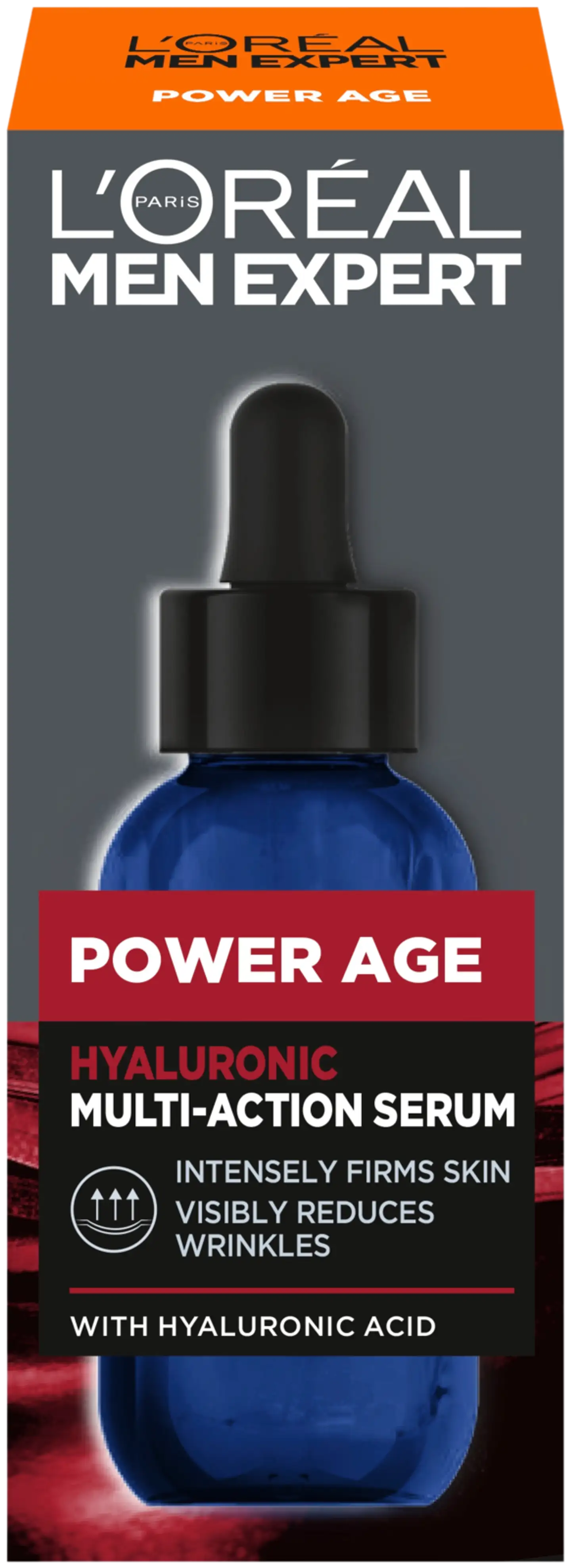 L'Oréal Paris Men Expert Power Age Hyaluronic Multi-Actions seerumi normaalille iholle 30ml - 2