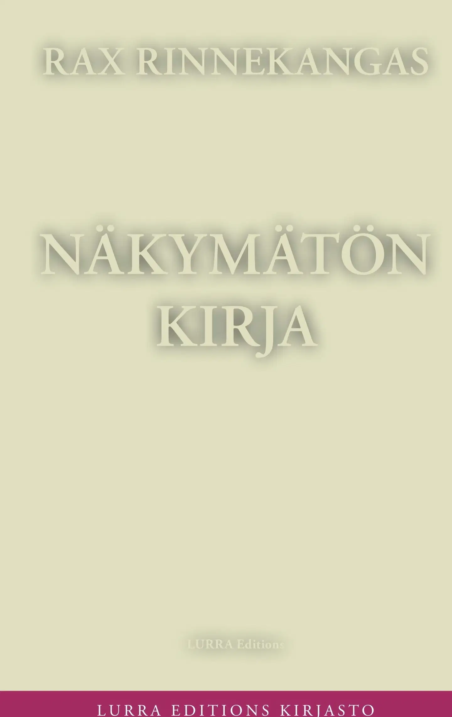 Rinnekangas, Näkymätön kirja