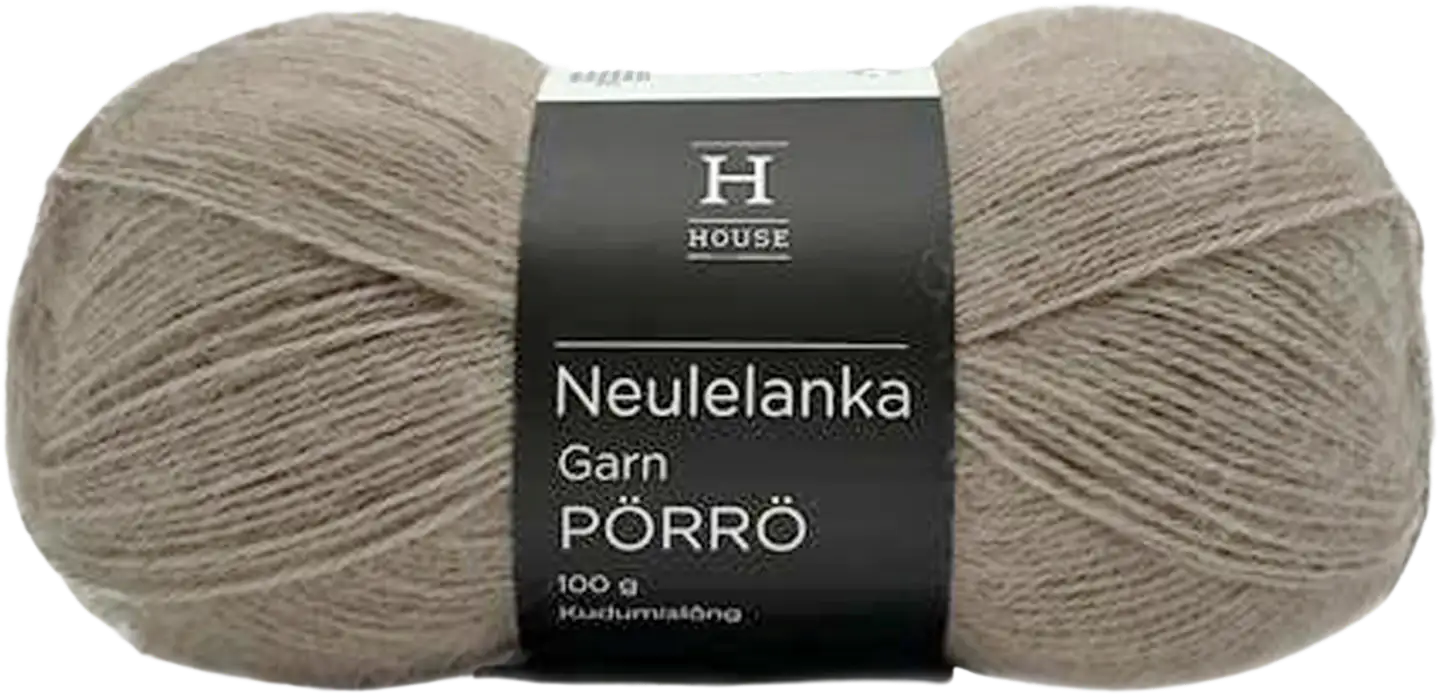 House lanka mohair-villa-akryyli Pörrö 100 g Beige 11053