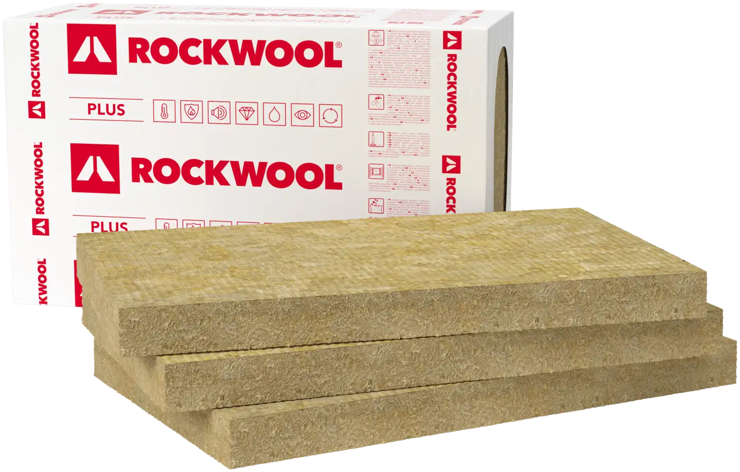 ROCKWOOL Frontrock Plus  80/1000/600 3M2