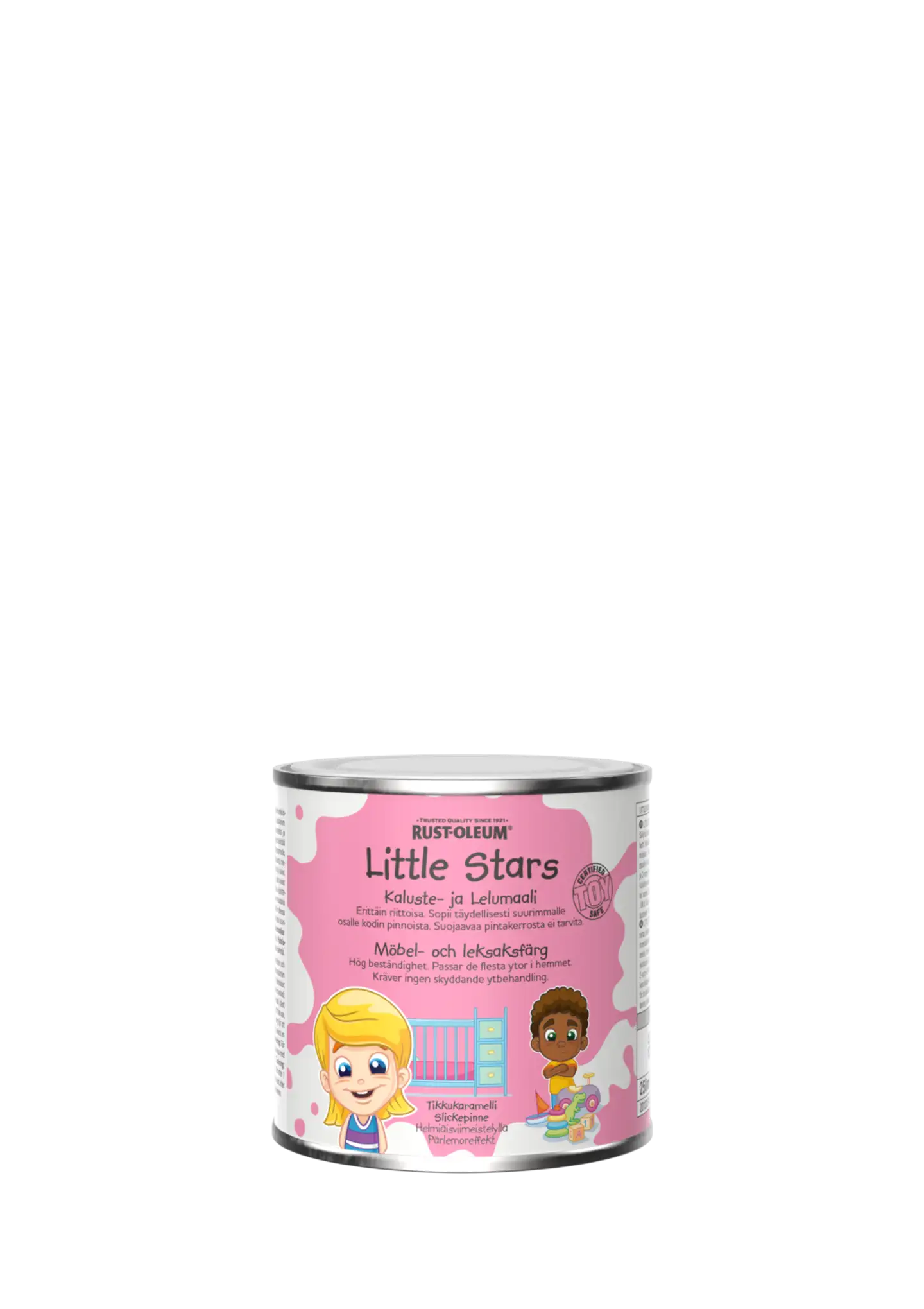 Rust-Oleum Little Stars Kaluste- ja Lelumaali Helmiäishohde 250ml Tikkukaramelli - 1