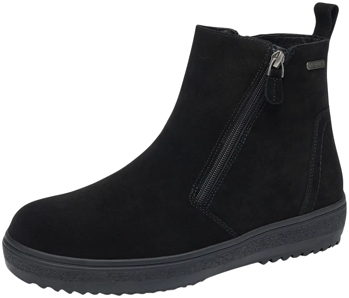 Pace miesten talvinilkkurit Peak WP D-Zip Suede - Black - 3