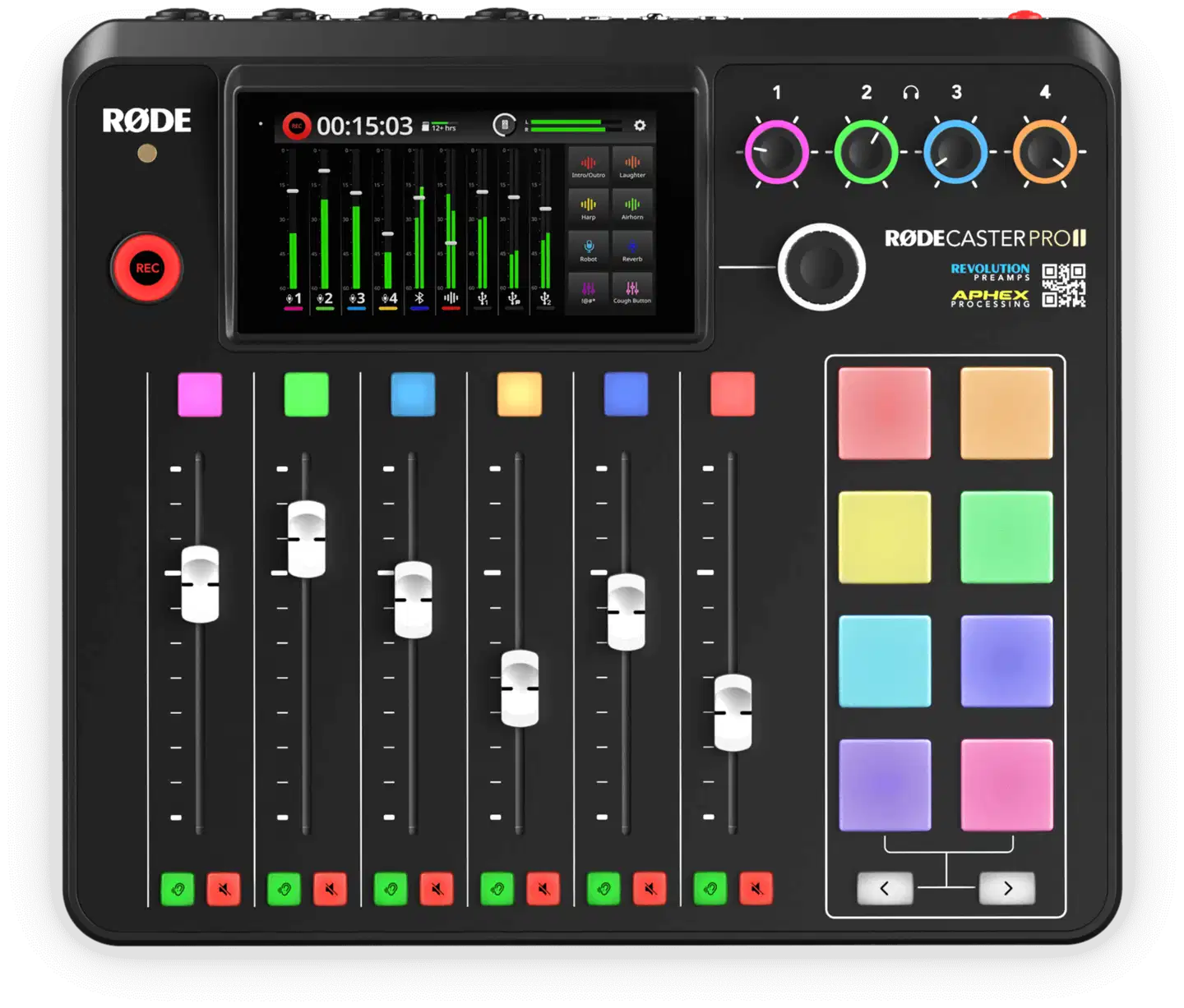 RodeCaster Pro II podcast-studiojärjestelmä - 1